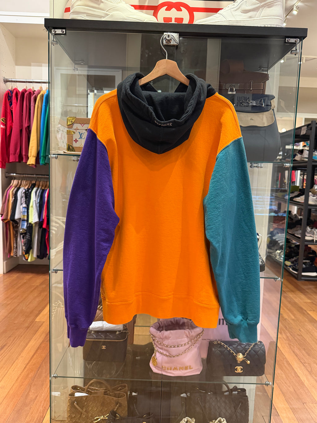 Supreme S Logo
Colorblocked Hoodie