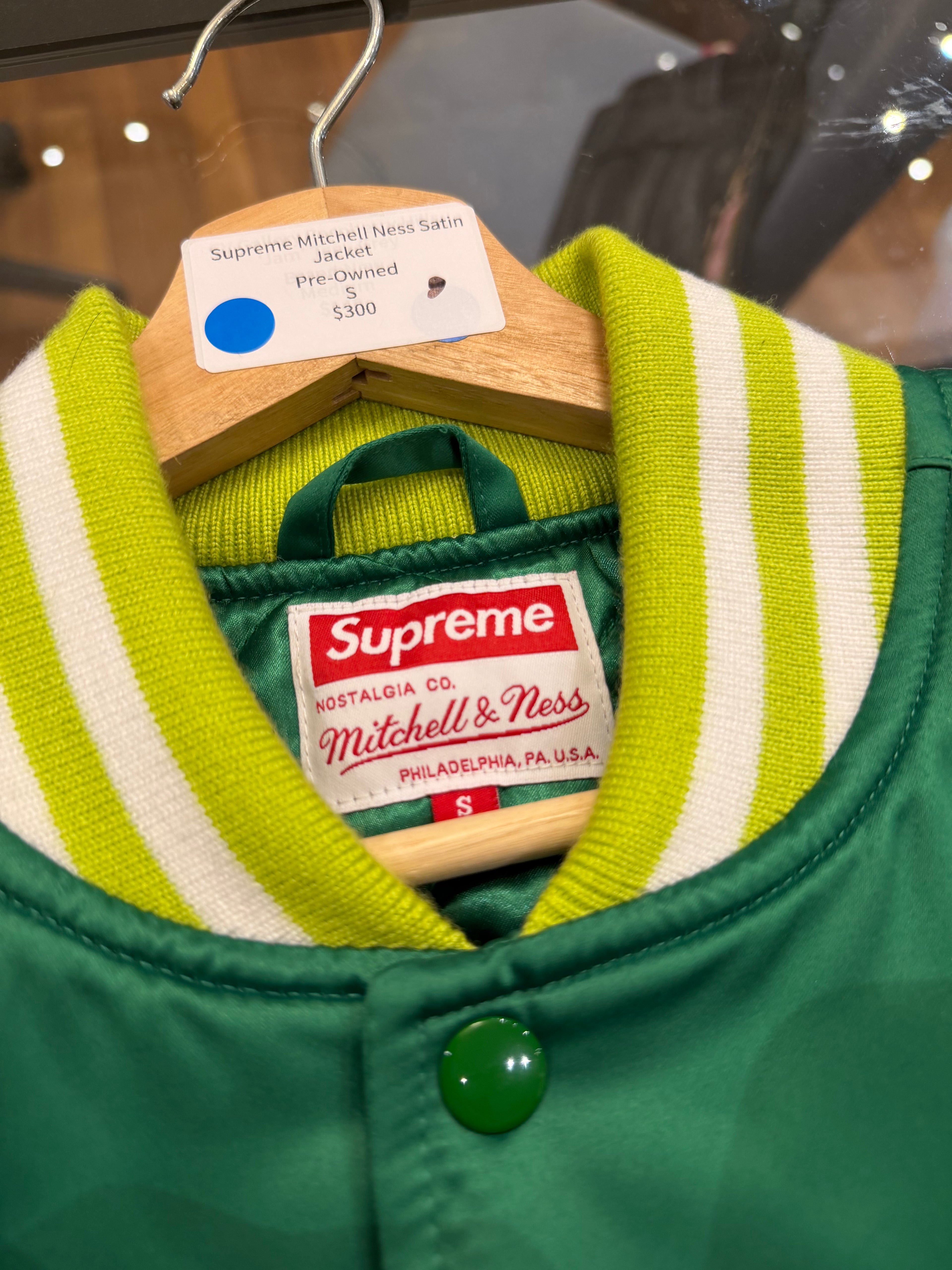 Supreme Mitchell Ness Satin
Jacket