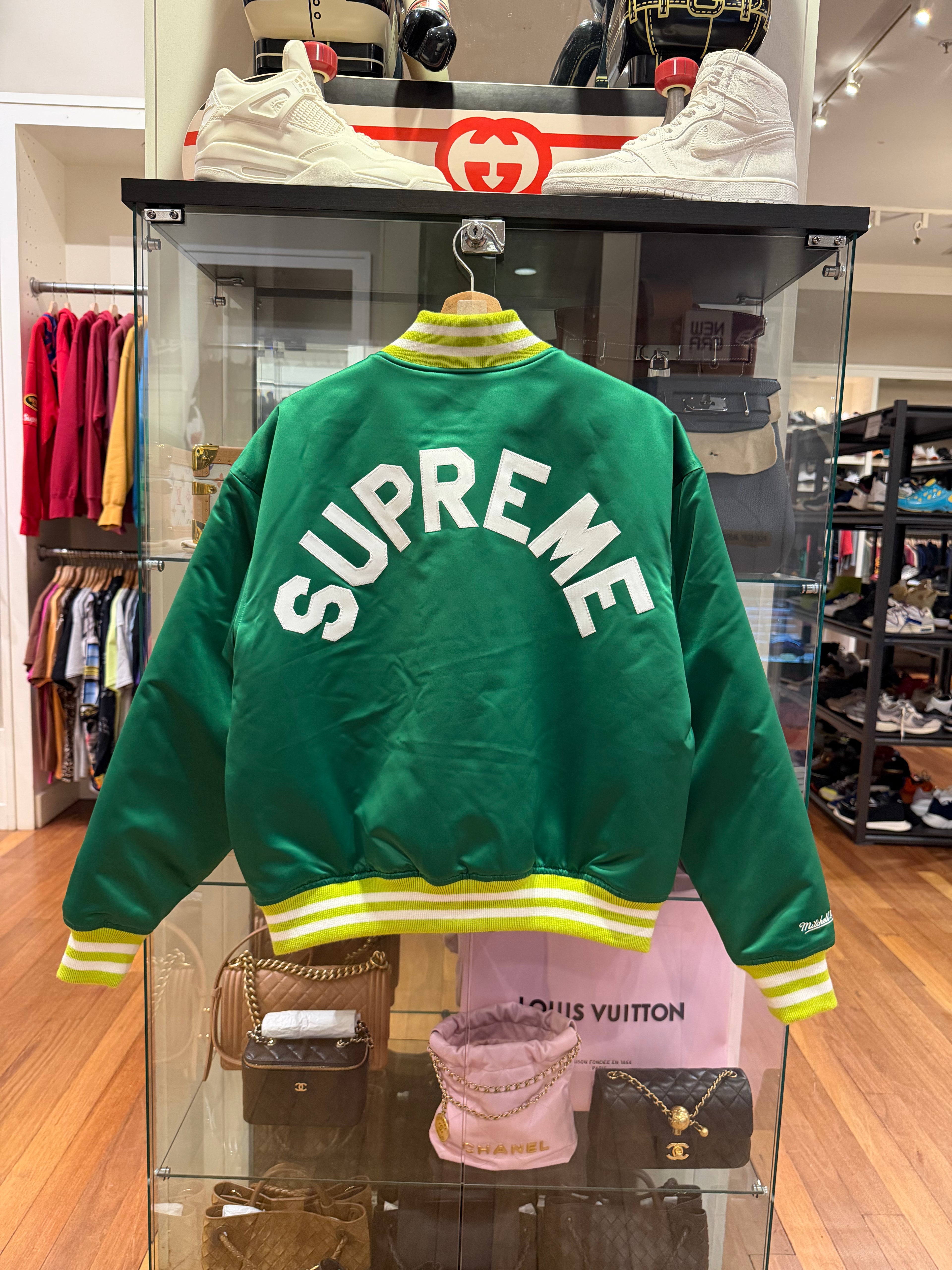 Supreme Mitchell Ness Satin
Jacket