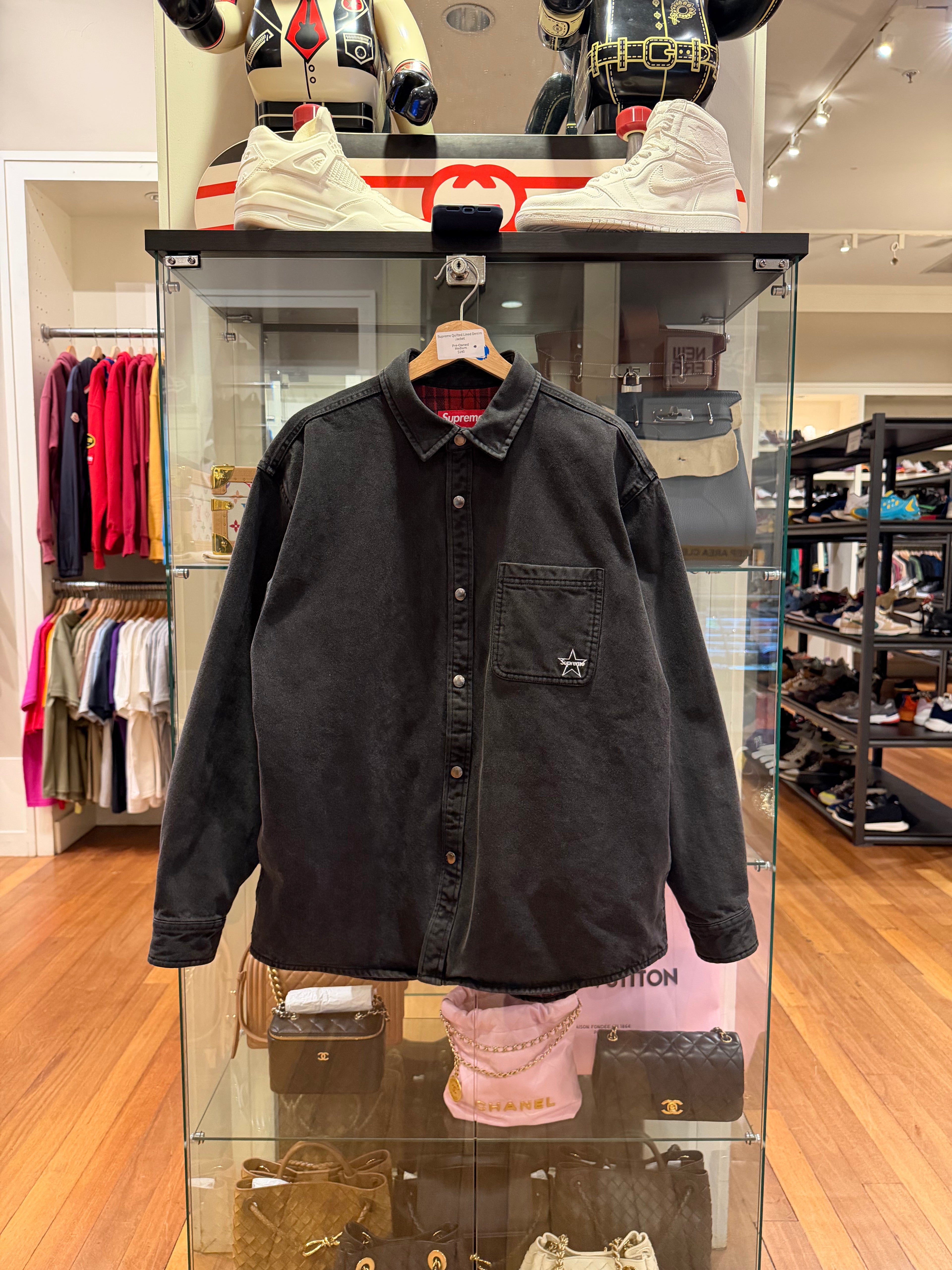 Supreme Quilted Lined Denim
Jacket