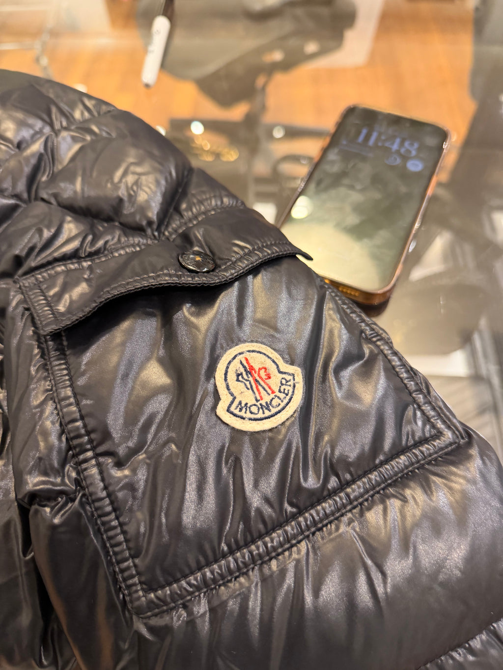 Moncler Maya Down Jacket-
Black 7