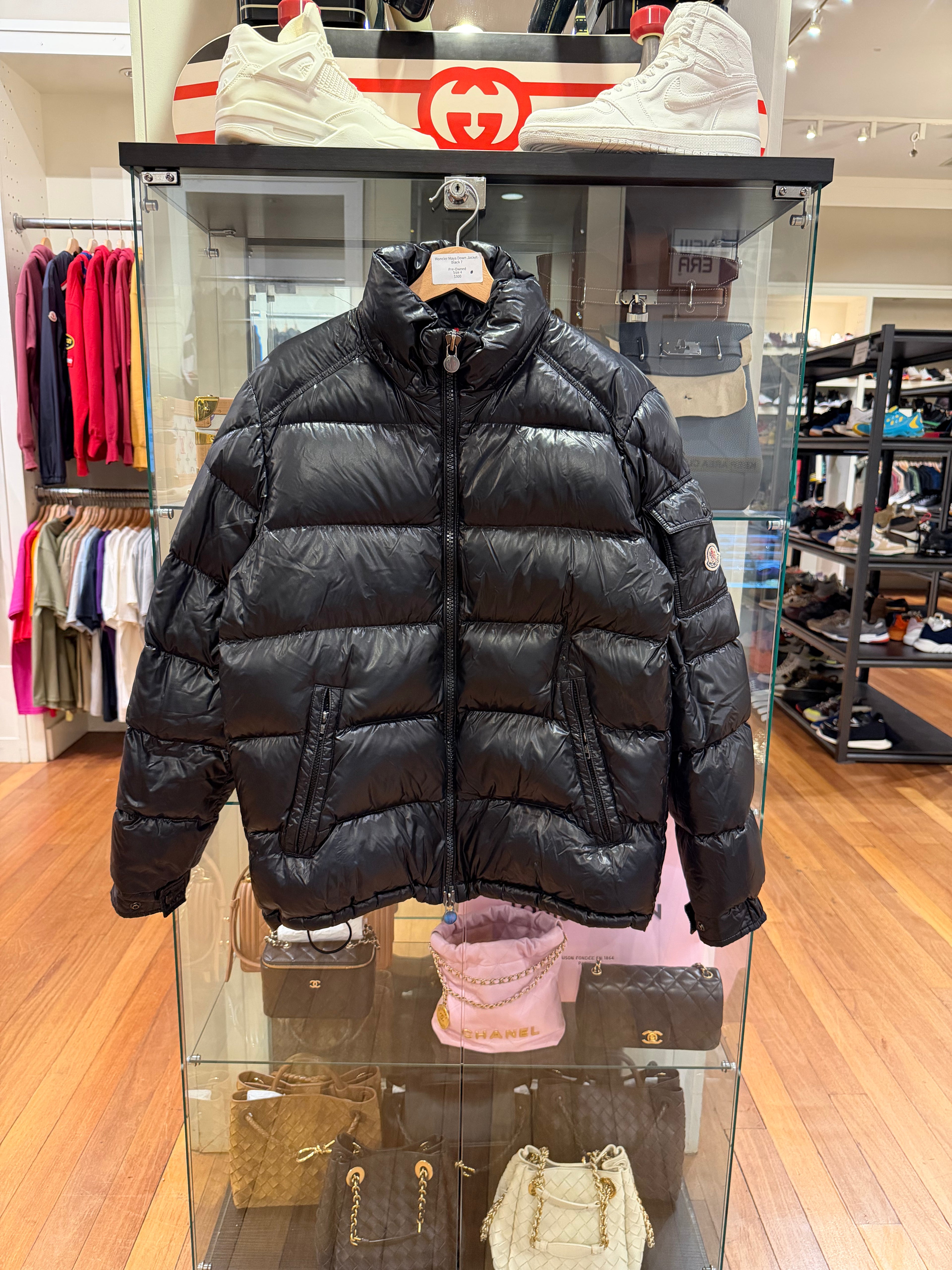 Moncler Maya Down Jacket-
Black 7