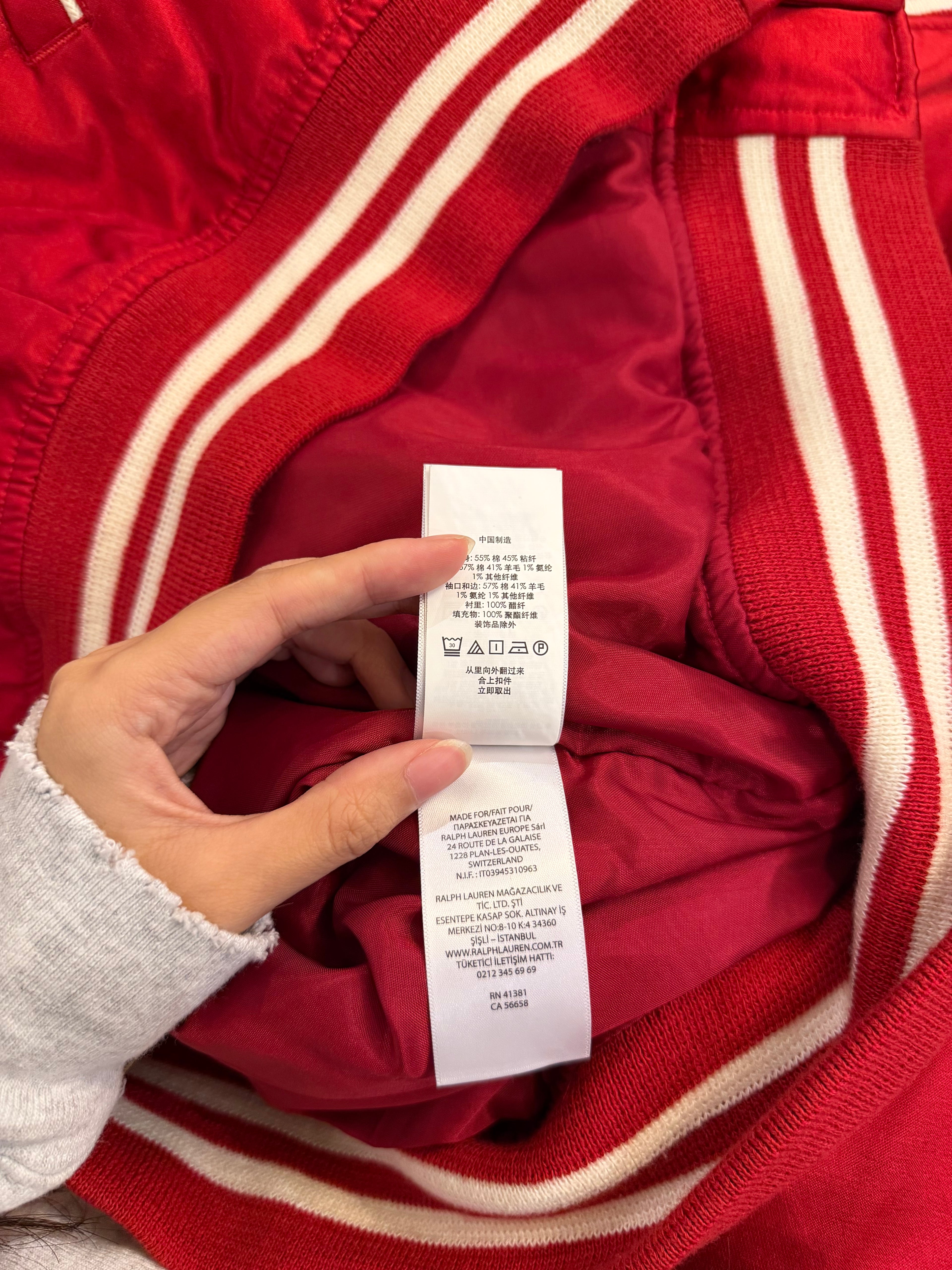 Polo Ralph Lauren x MLB
Chicago Cubs Satin Jacket -