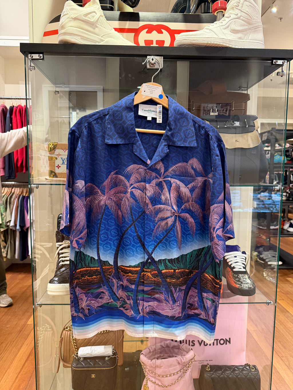 Casablanca Nuit A Maui
Printed Silk Shirt