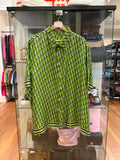 Dior Oblique Silk Shirt - Green