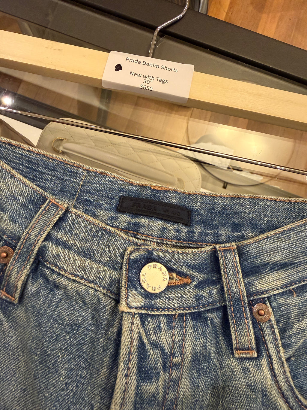 Prada Denim Shorts