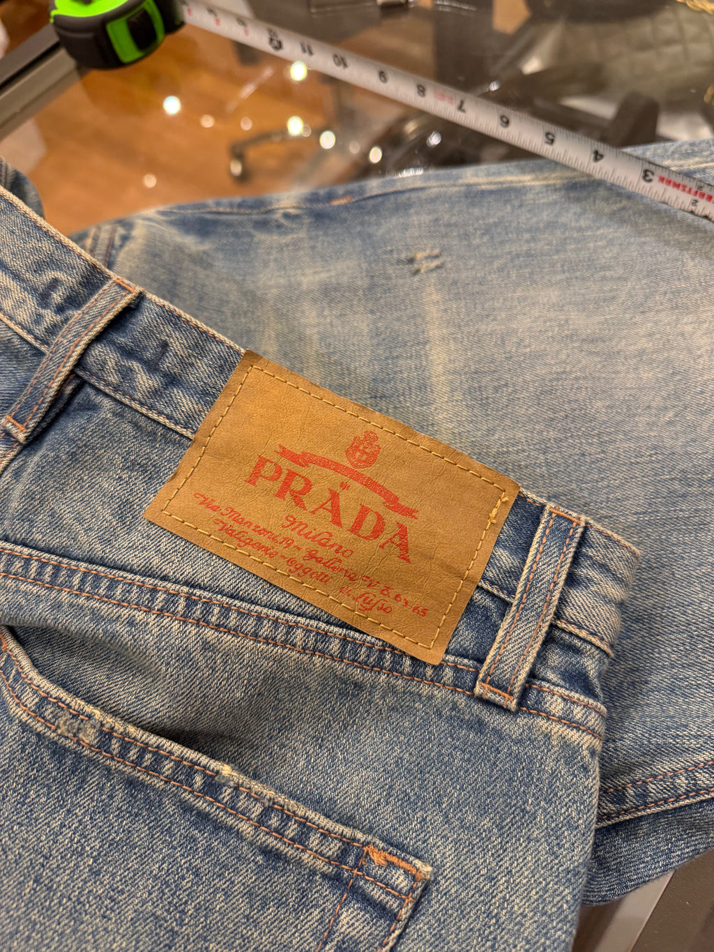 Prada Denim Shorts