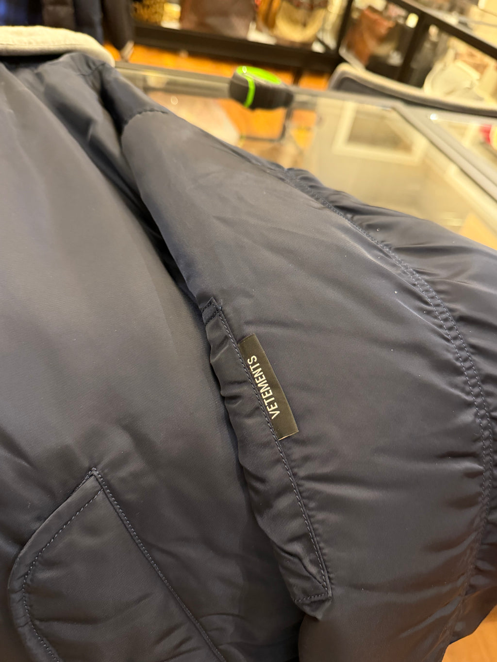 Vetements X Alpha Insustries
Reversible Bomber Jacket