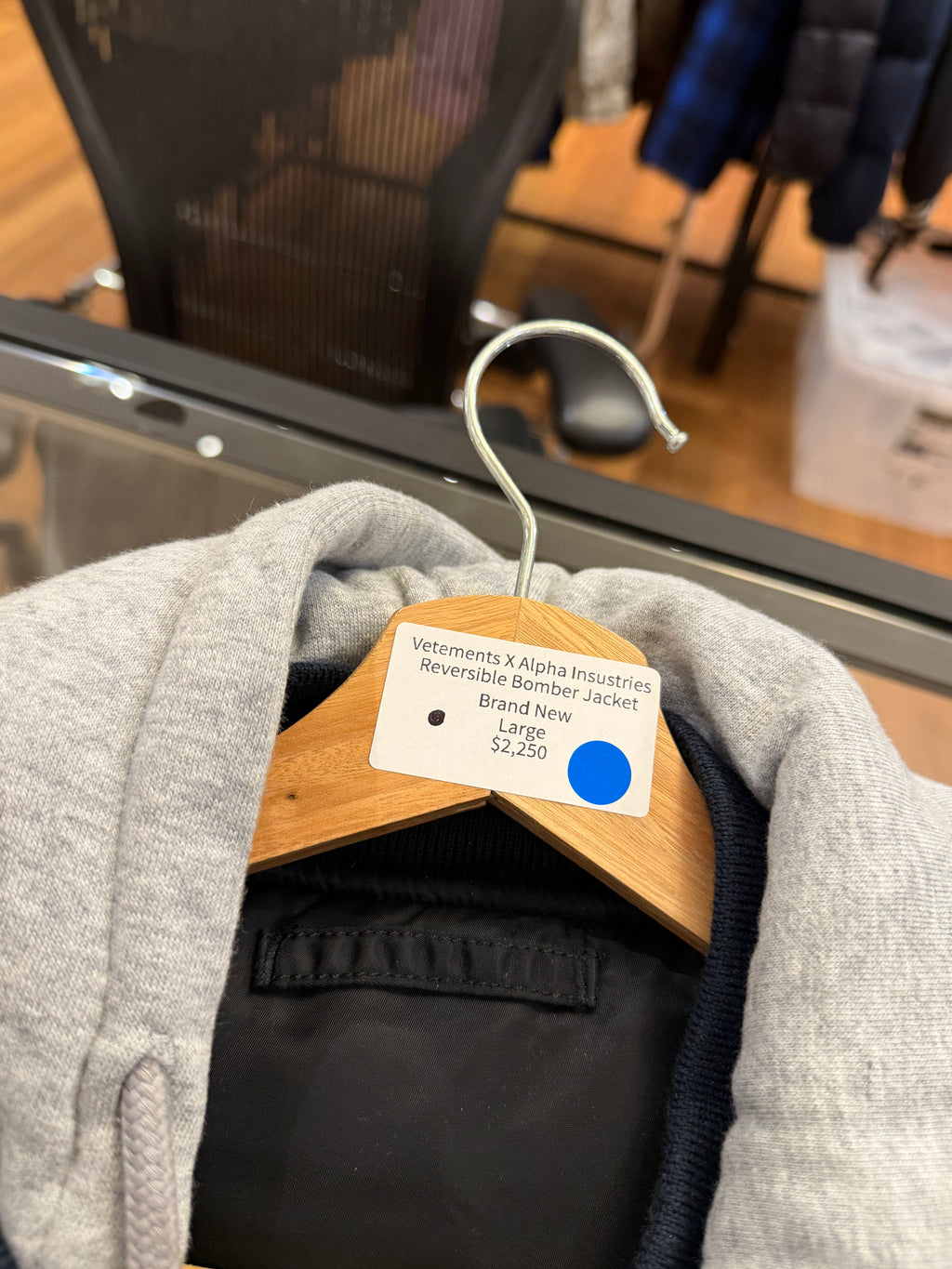 Vetements X Alpha Insustries
Reversible Bomber Jacket