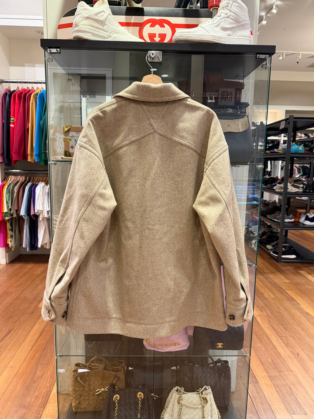 Bottega Veneta Wool Utility
Peacoat - Beige