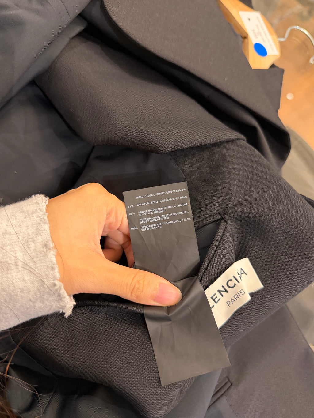 Balenciaga Saftey Pin Blazer