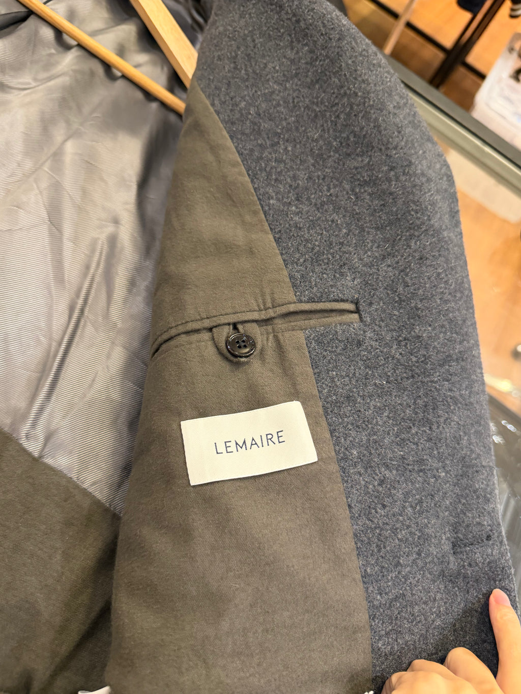 Lemaire Wool Trench Coat
