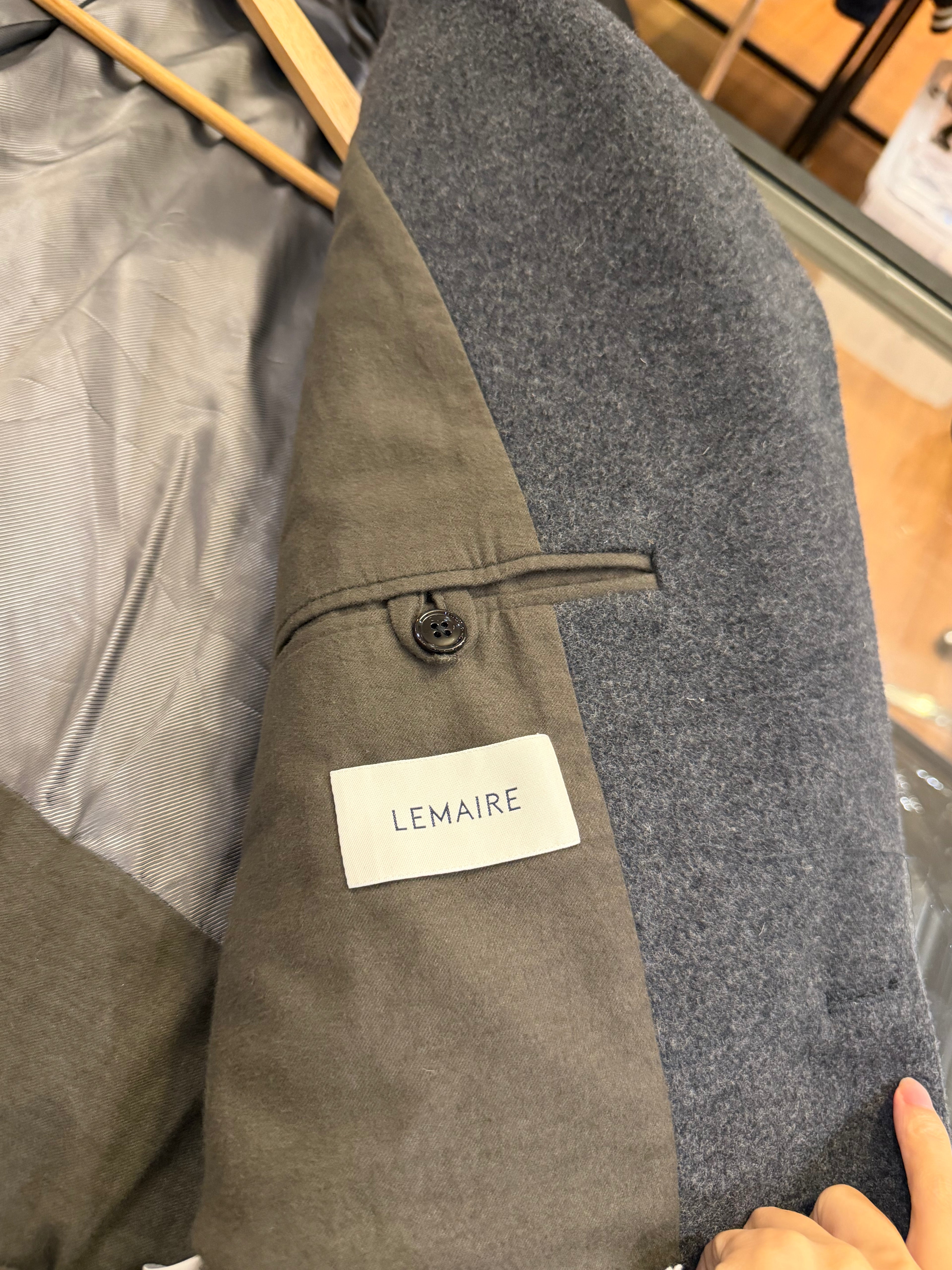 Lemaire Wool Trench Coat