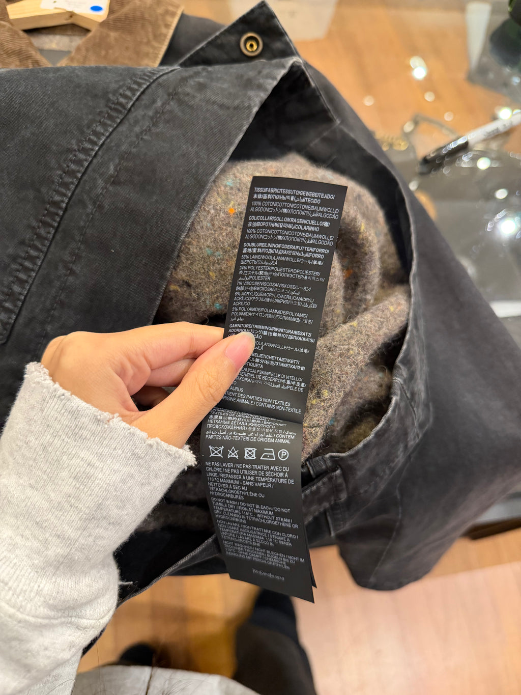 Saint Laurent Collared Work
Jacket