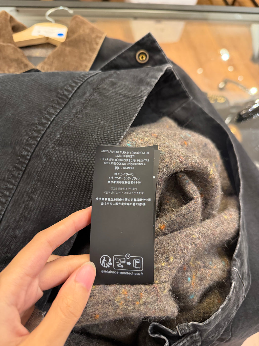 Saint Laurent Collared Work
Jacket
