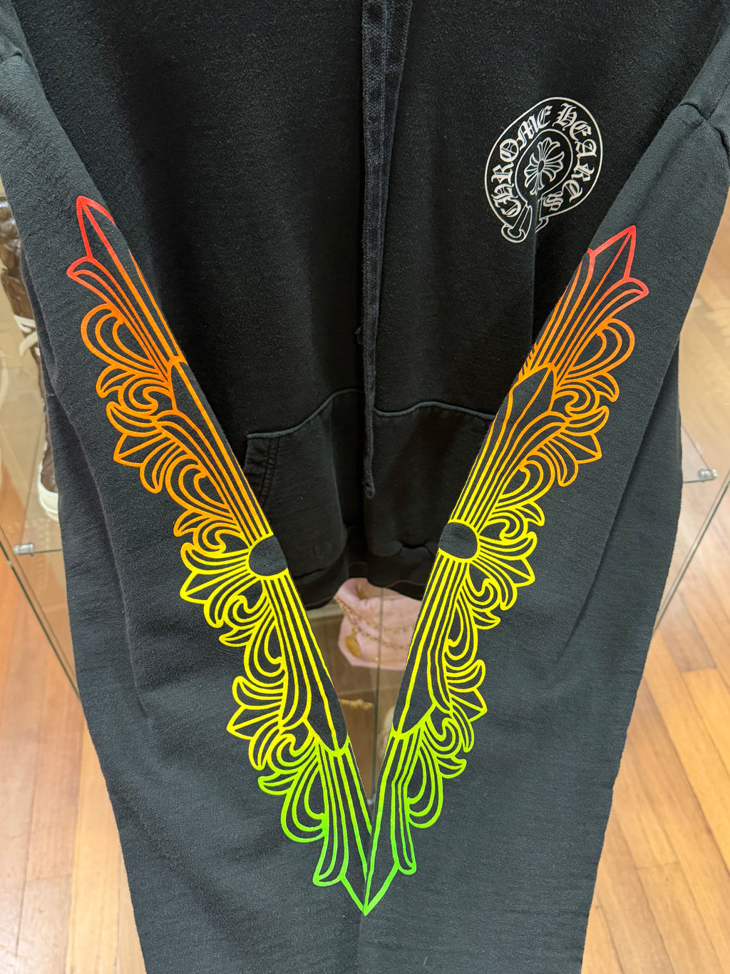 Chrome Hearts Floral Gradient Hoodie