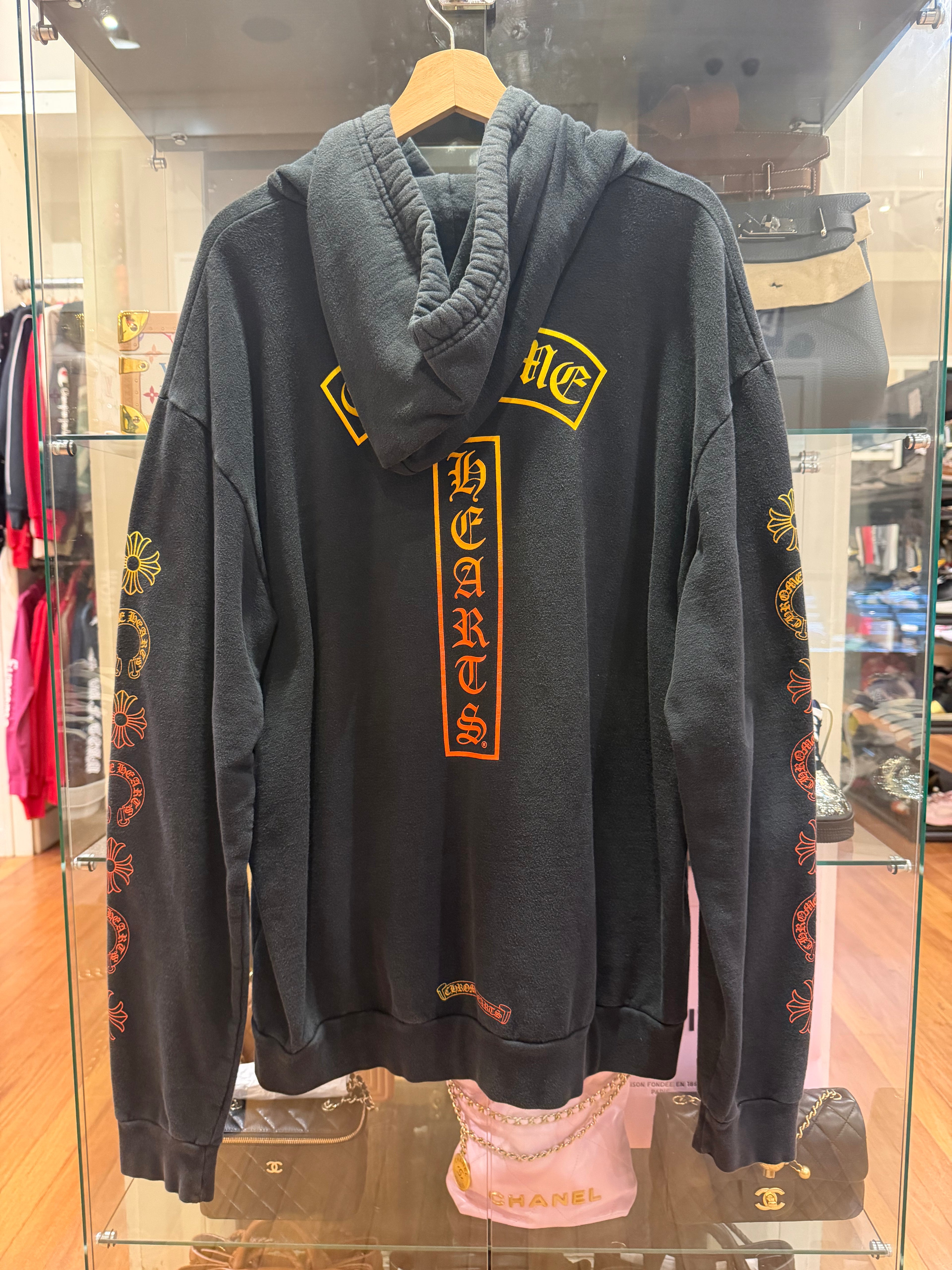 Chrome Hearts Sunset Gradient TBar Hoodie
