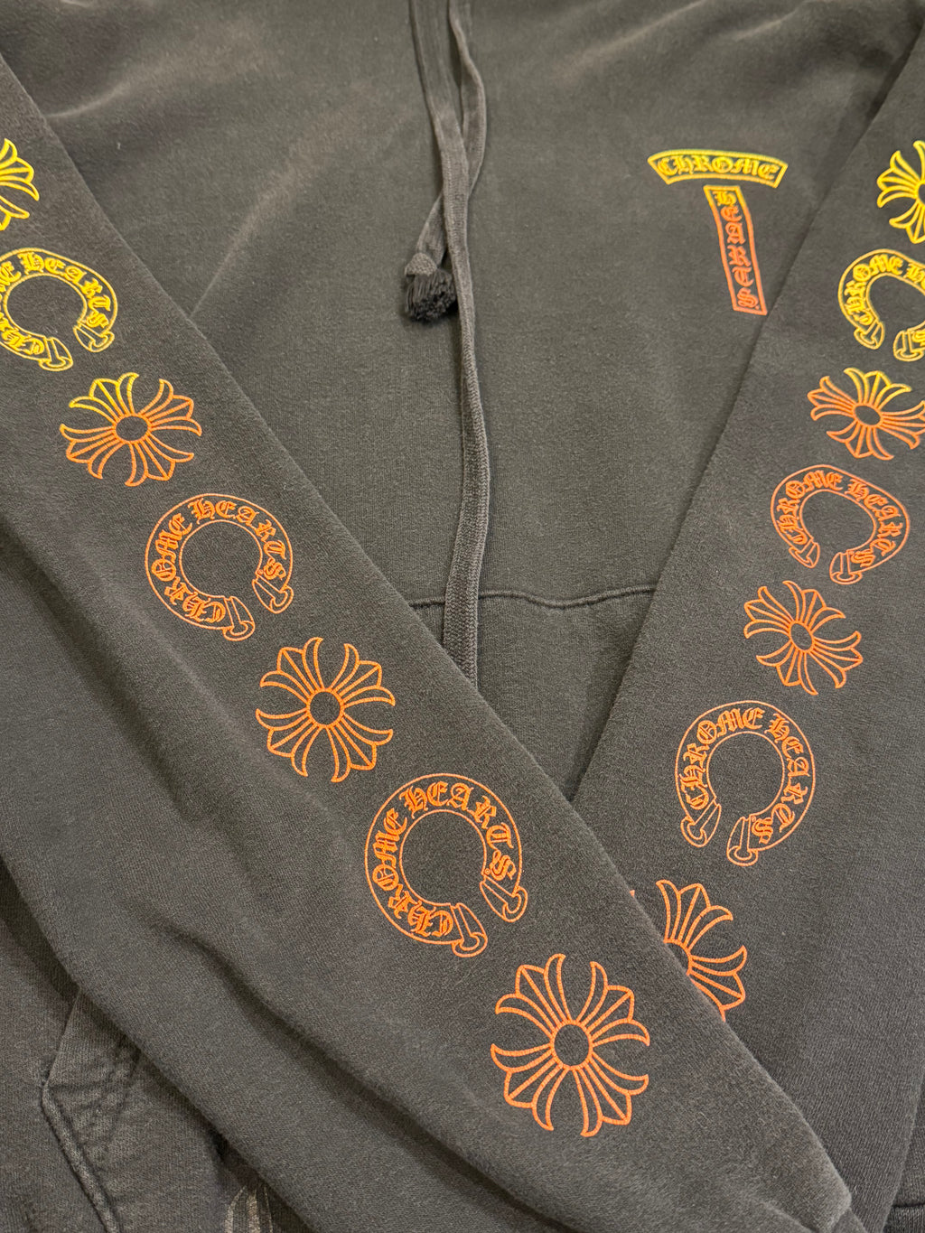 Chrome Hearts Sunset Gradient TBar Hoodie