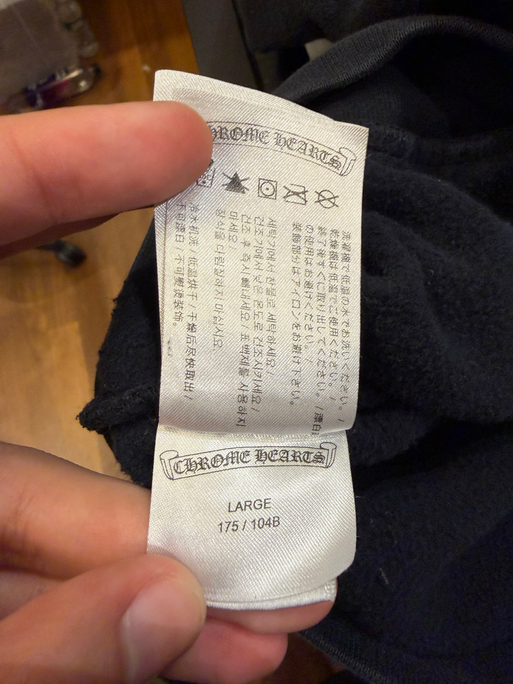 Chrome Hearts Sunset Gradient TBar Hoodie