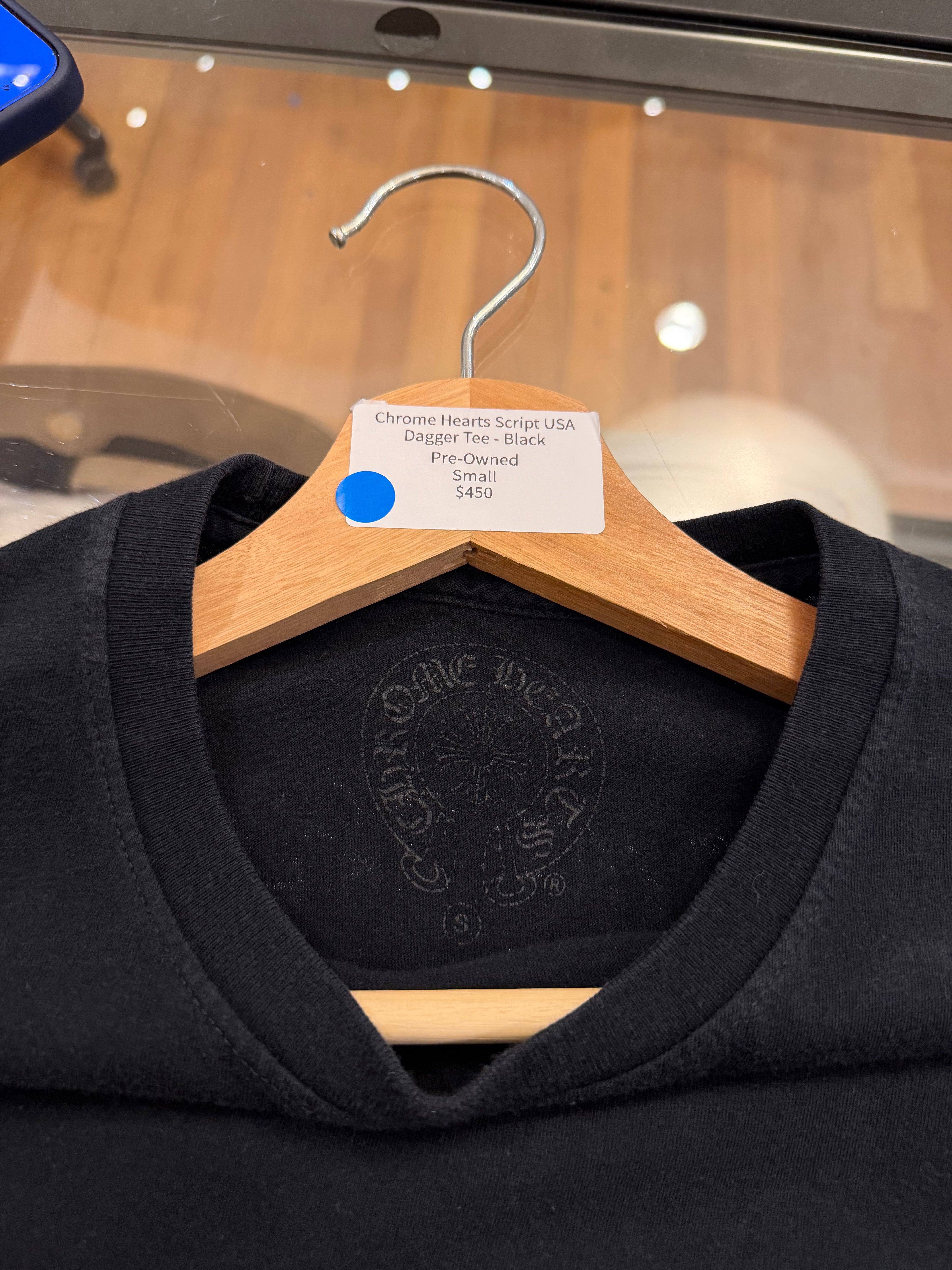 Chrome Hearts Script USA
Dagger Tee - Black