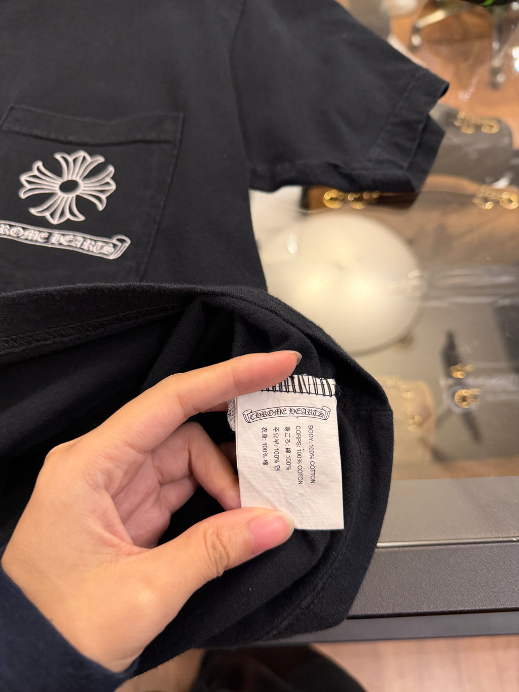 Chrome Hearts Script USA
Dagger Tee - Black