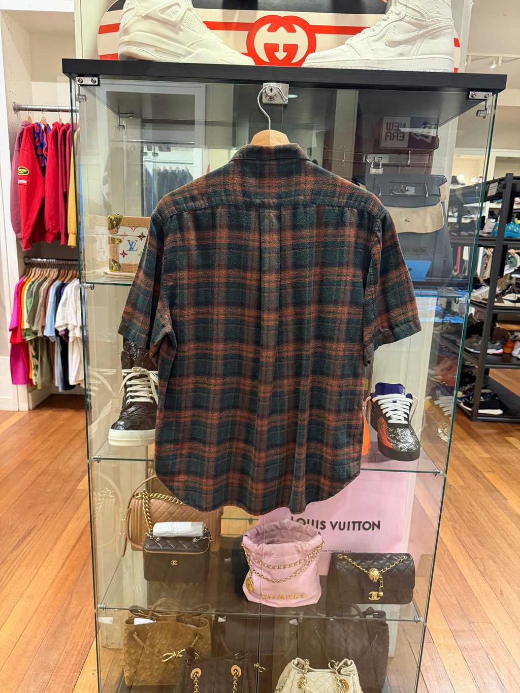 Chrome Hearts Short Sleeve
Zip Flannel Tee