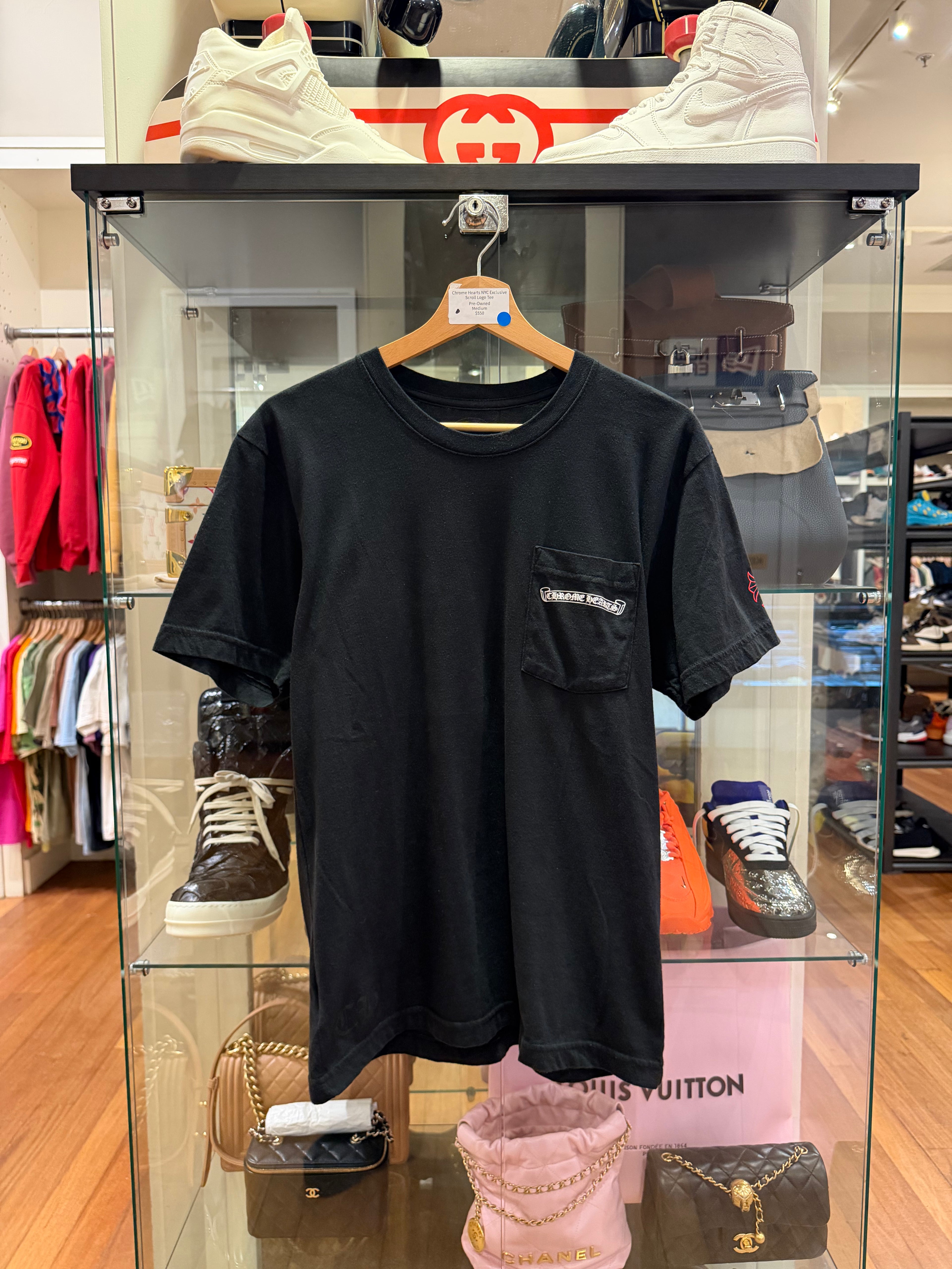Chrome Hearts NYC Exclusive
Scroll Logo Tee