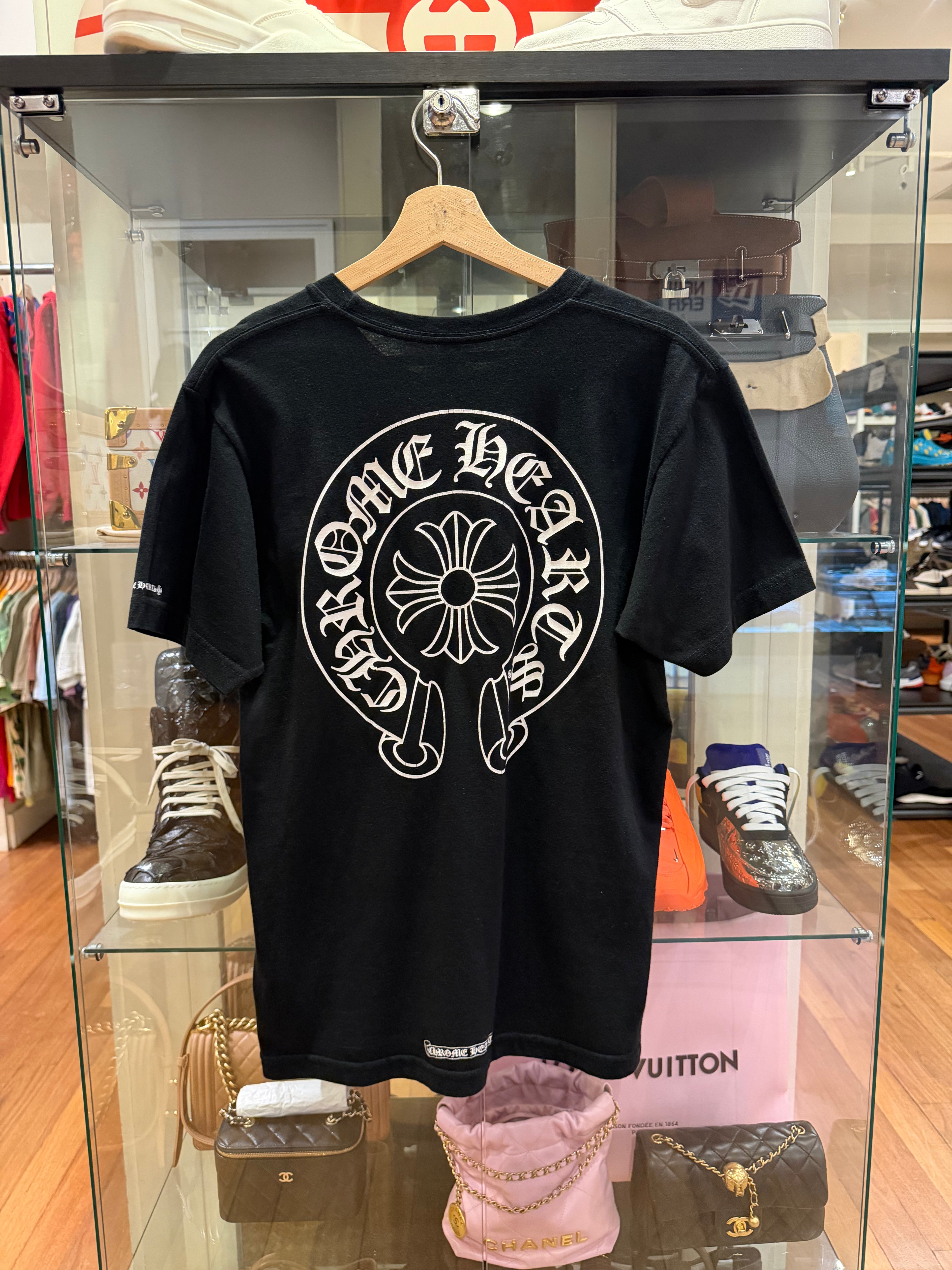 Chrome Hearts Horseshoe Logo Pocket Tshirt