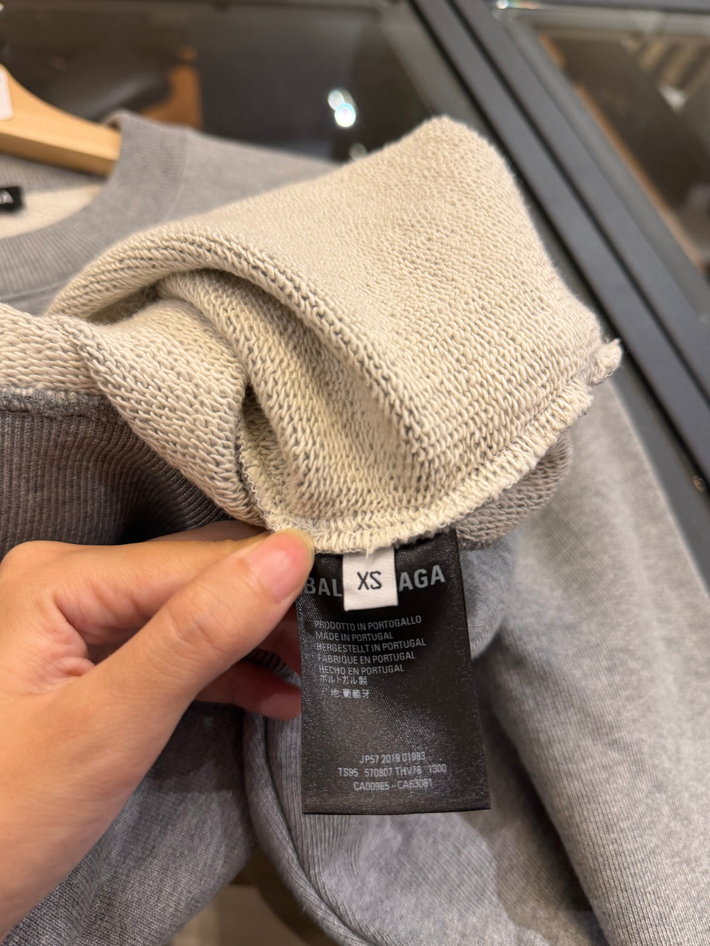 Balenciaga BB Logo Crewneck
- Grey