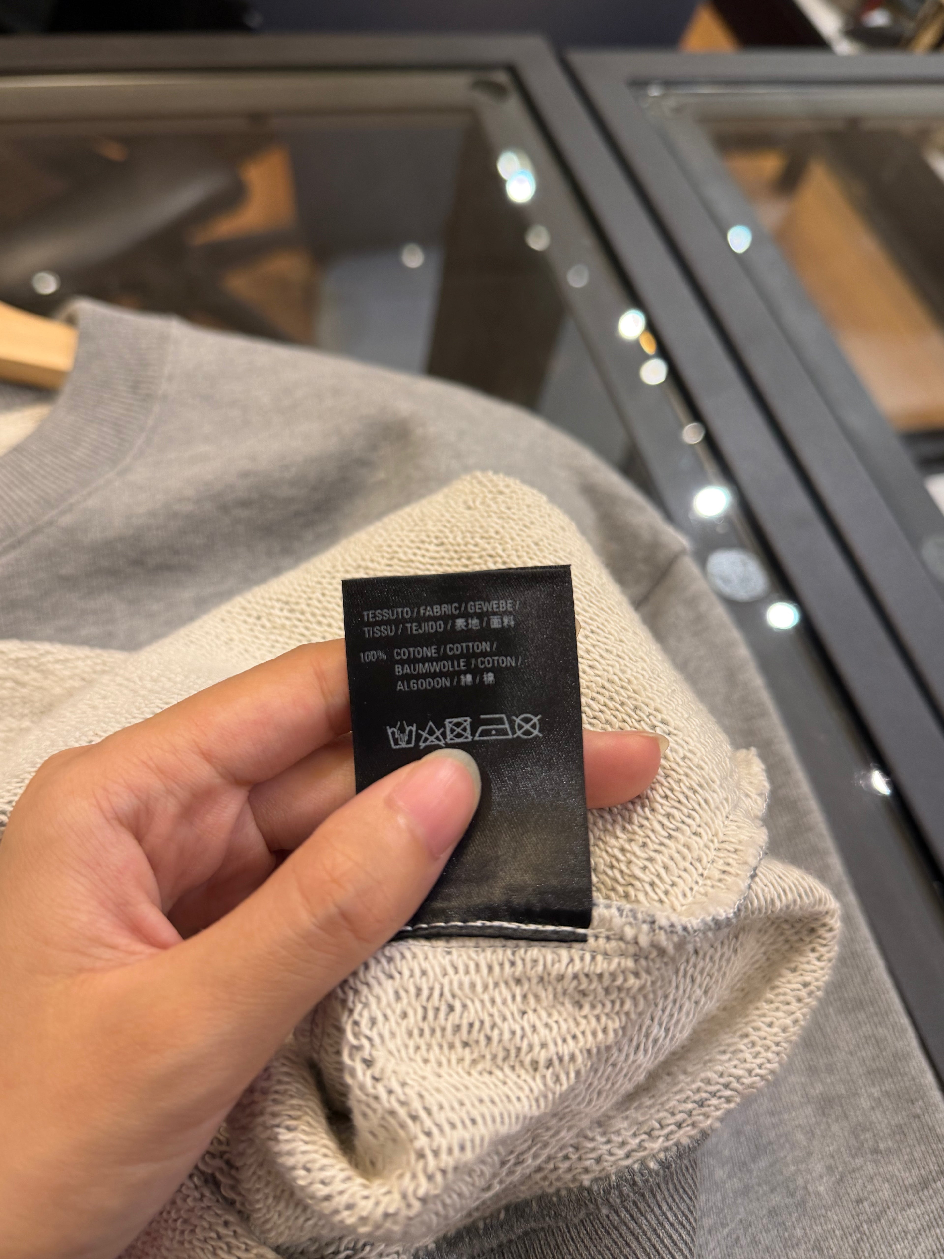 Balenciaga BB Logo Crewneck
- Grey