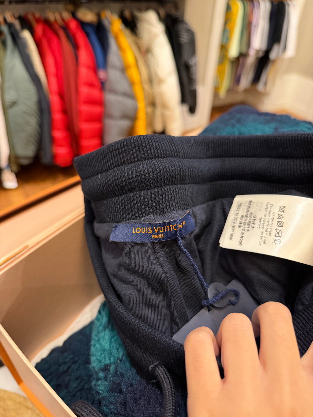 Louis Vuitton Sherpa Sweatpants