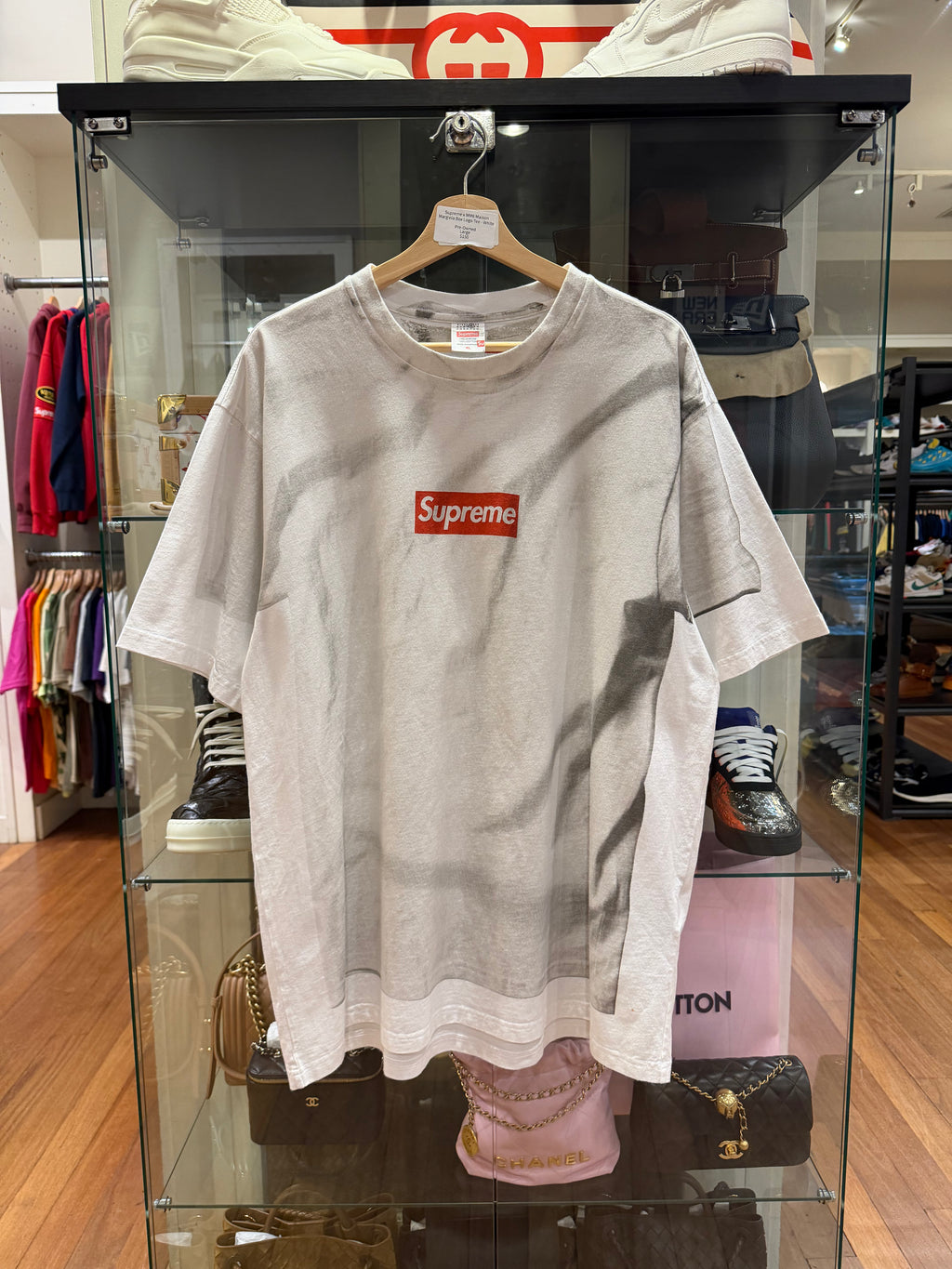 Supreme x MM6 Maison
Margiela Box Logo Tee