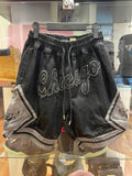 Mitchell & Ness x Just Don HWC Chicago Bulls Denim Shorts