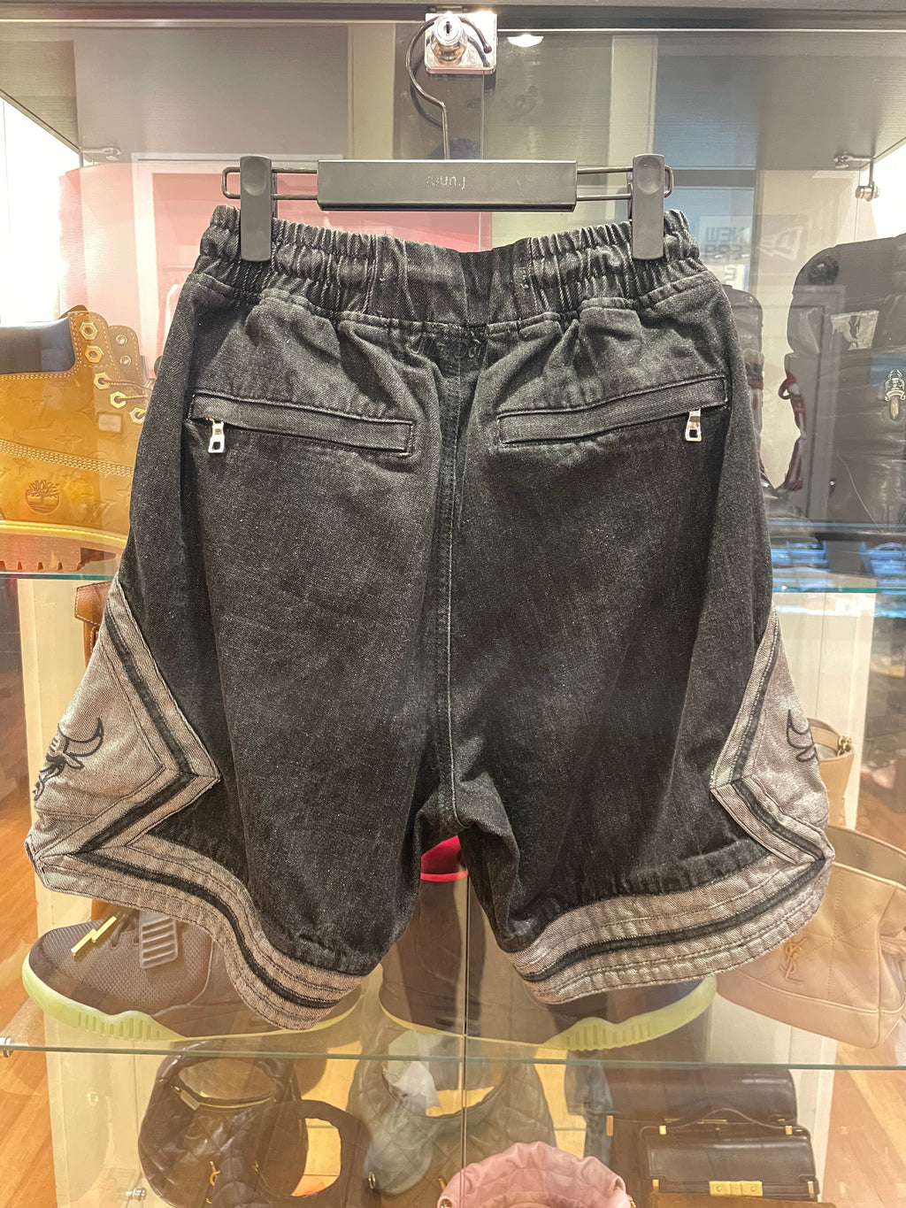 Mitchell & Ness x Just Don HWC Chicago Bulls Denim Shorts