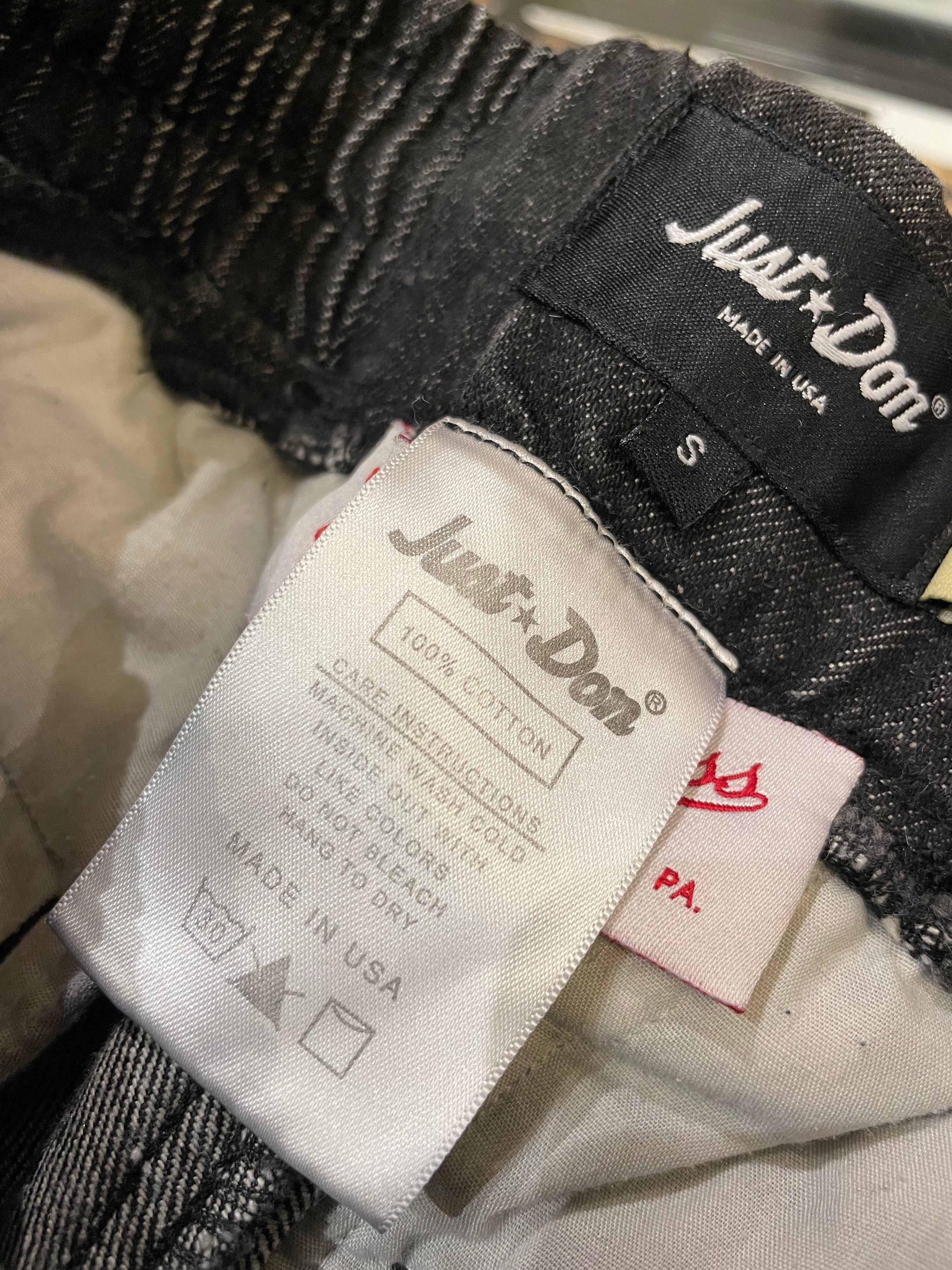 Mitchell & Ness x Just Don HWC Chicago Bulls Denim Shorts