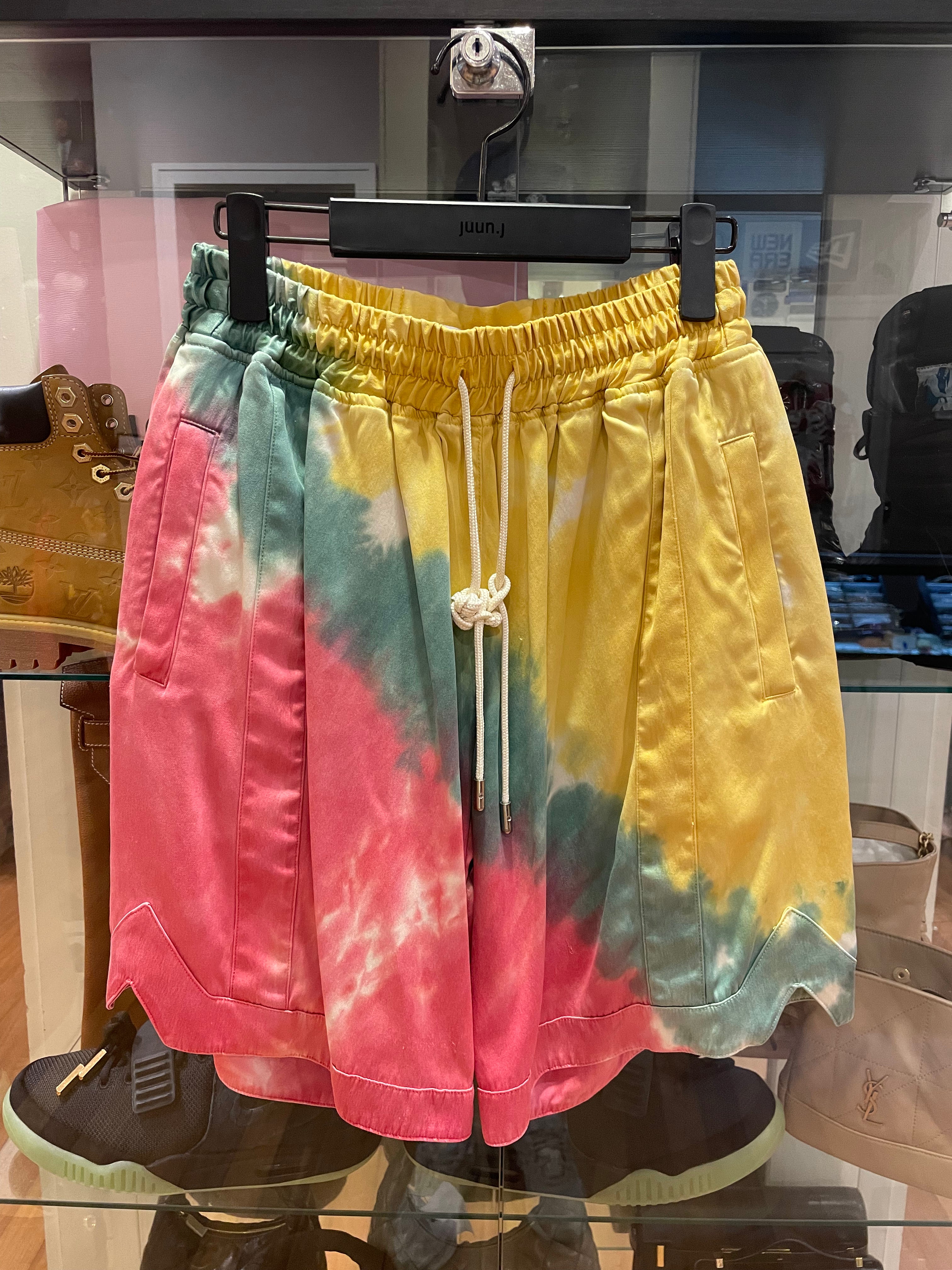 Just Don Tie-Dye Basketball Shorts – Size Small