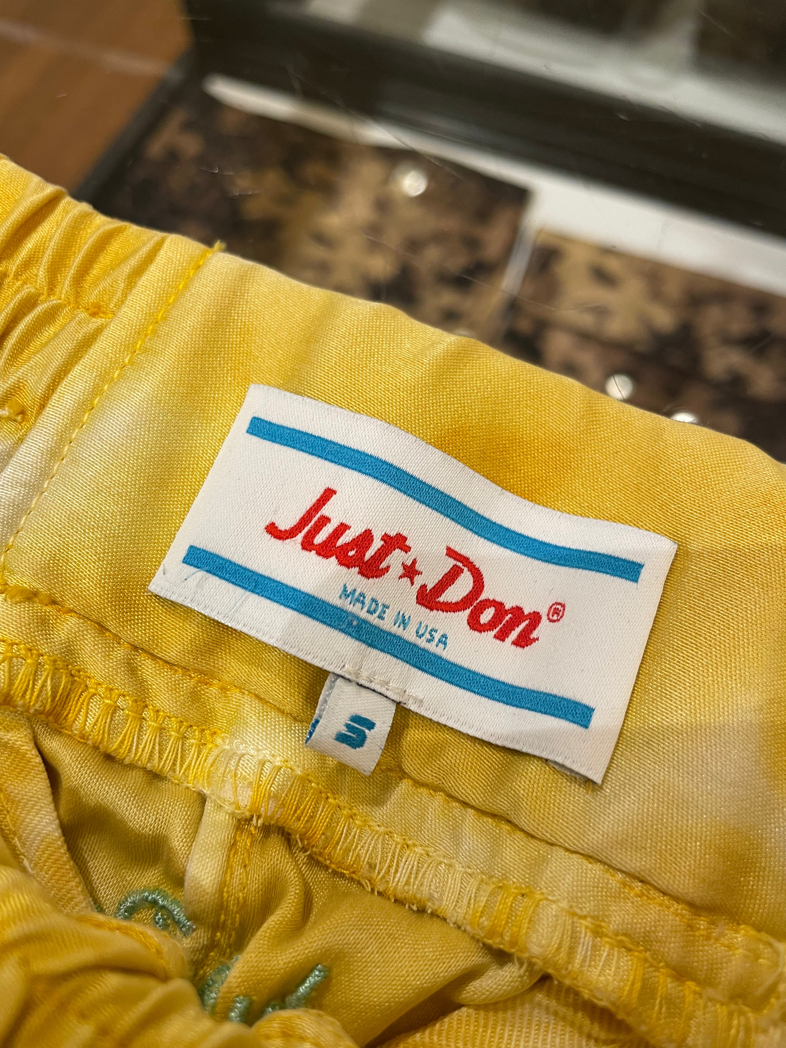 Just Don Tie-Dye Basketball Shorts – Size Small