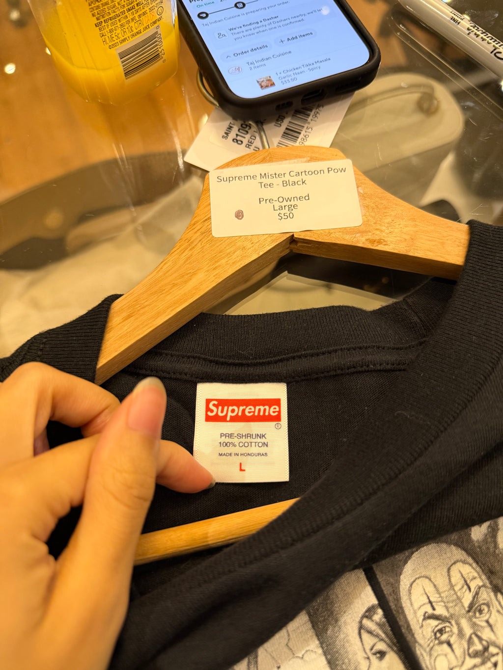 Supreme Mister Cartoon Pow
Tee