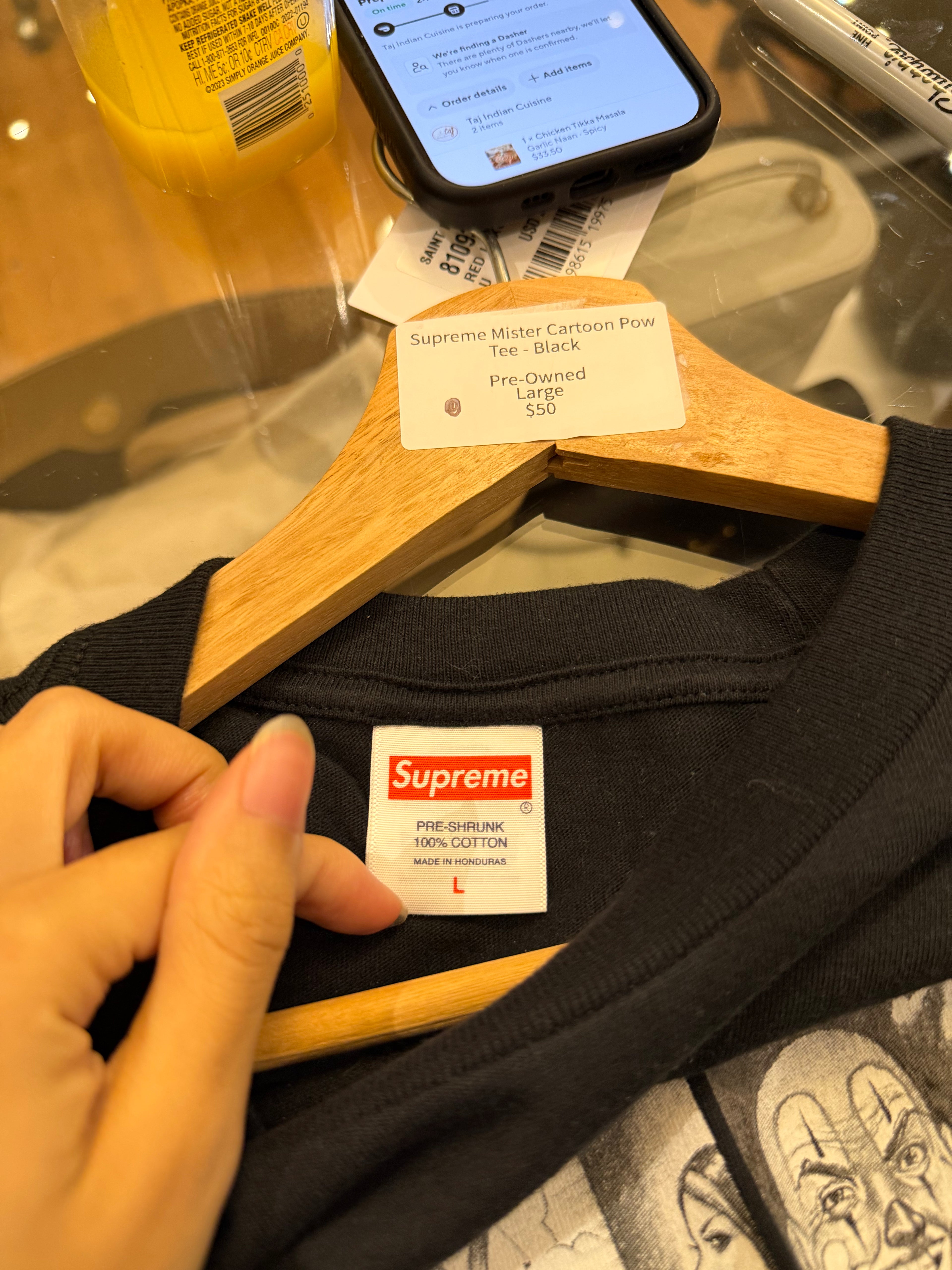 Supreme Mister Cartoon Pow
Tee