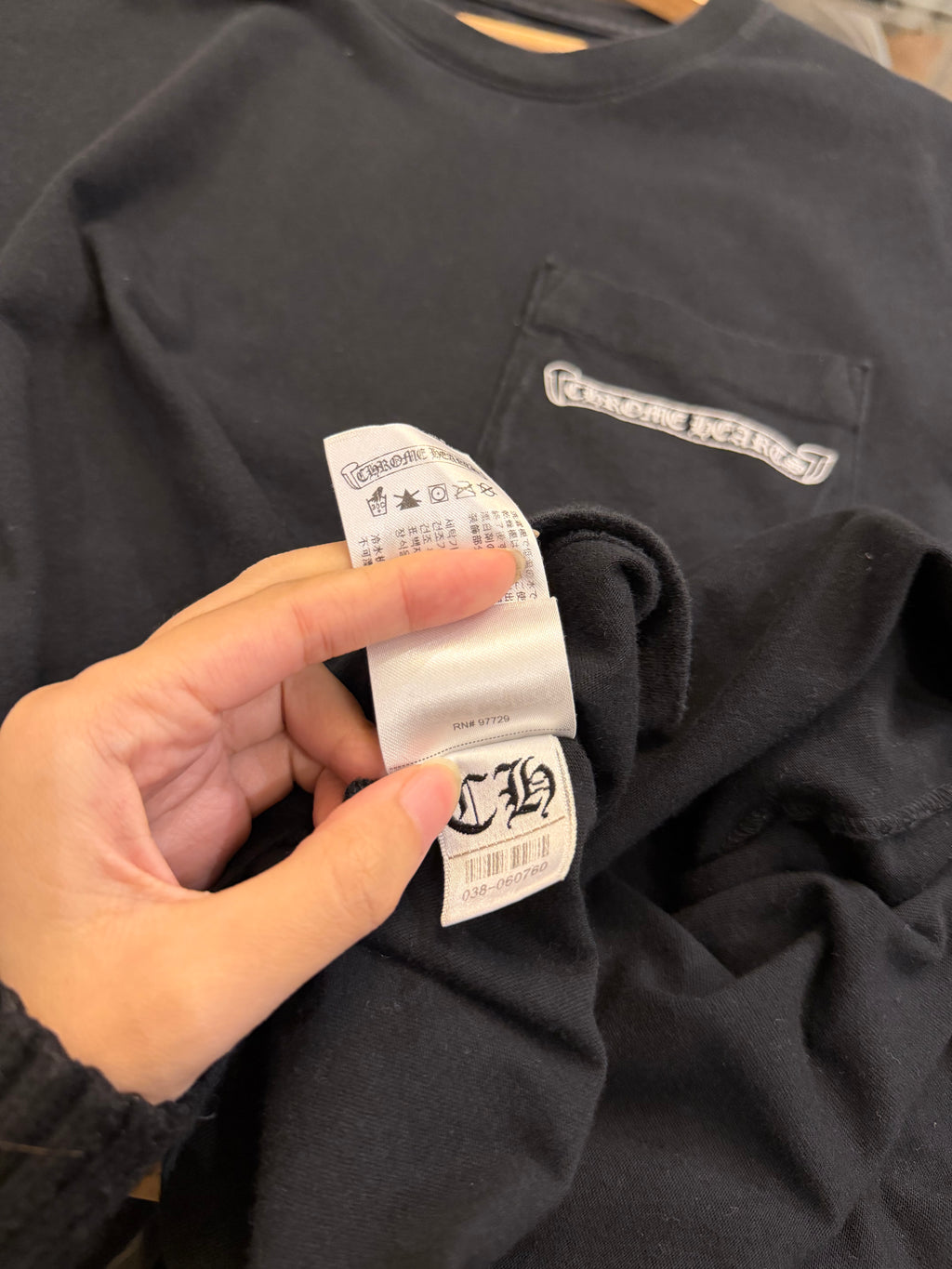 Chrome Hearts Scroll Logo
NYC Tee