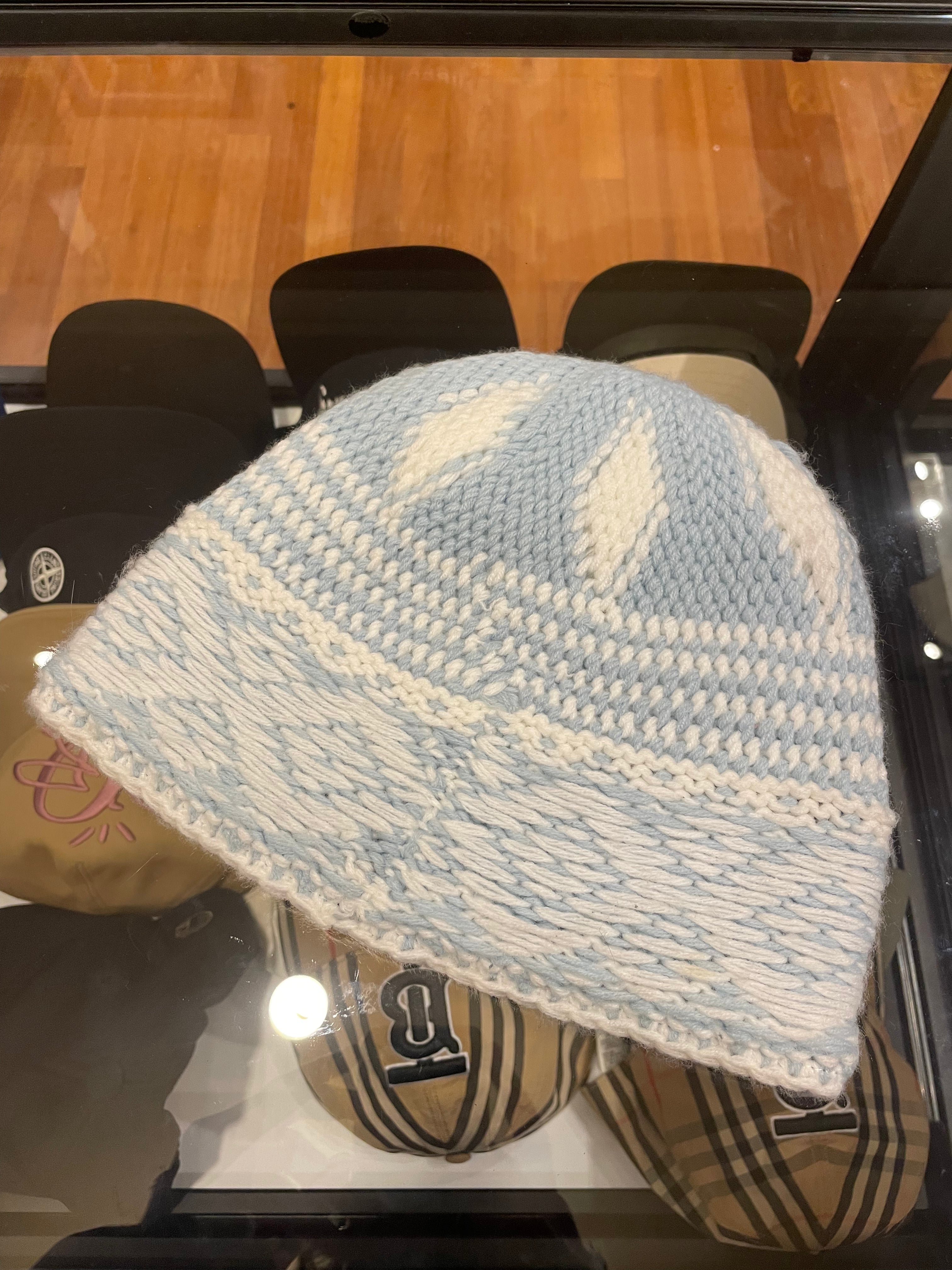 Supreme FW25 Diamond Beanie - Light Blue