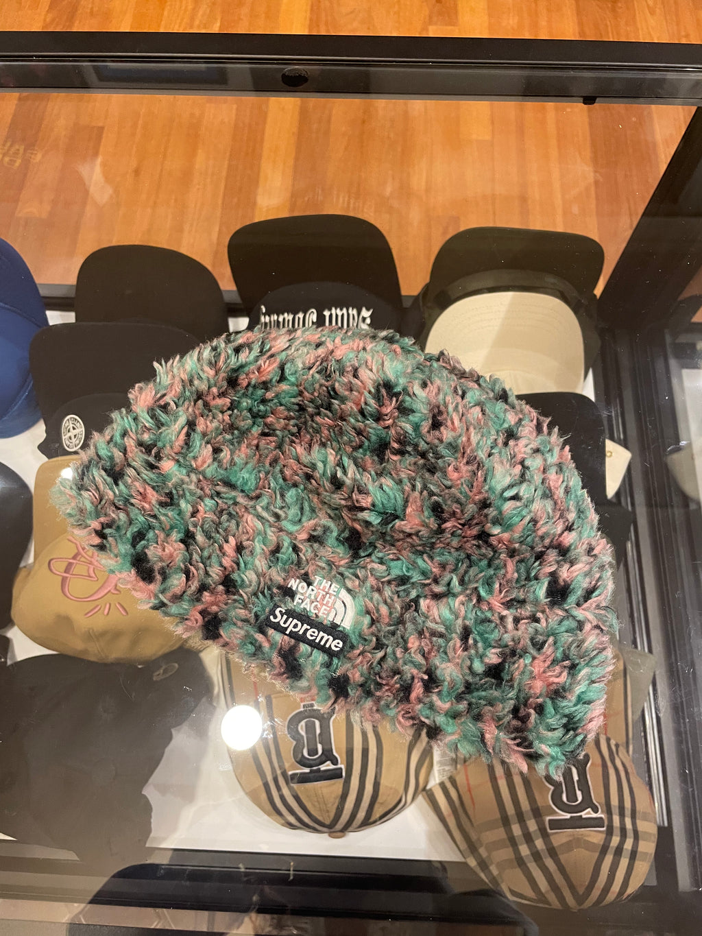 Supreme x The North Face High Pile Fleece Beanie