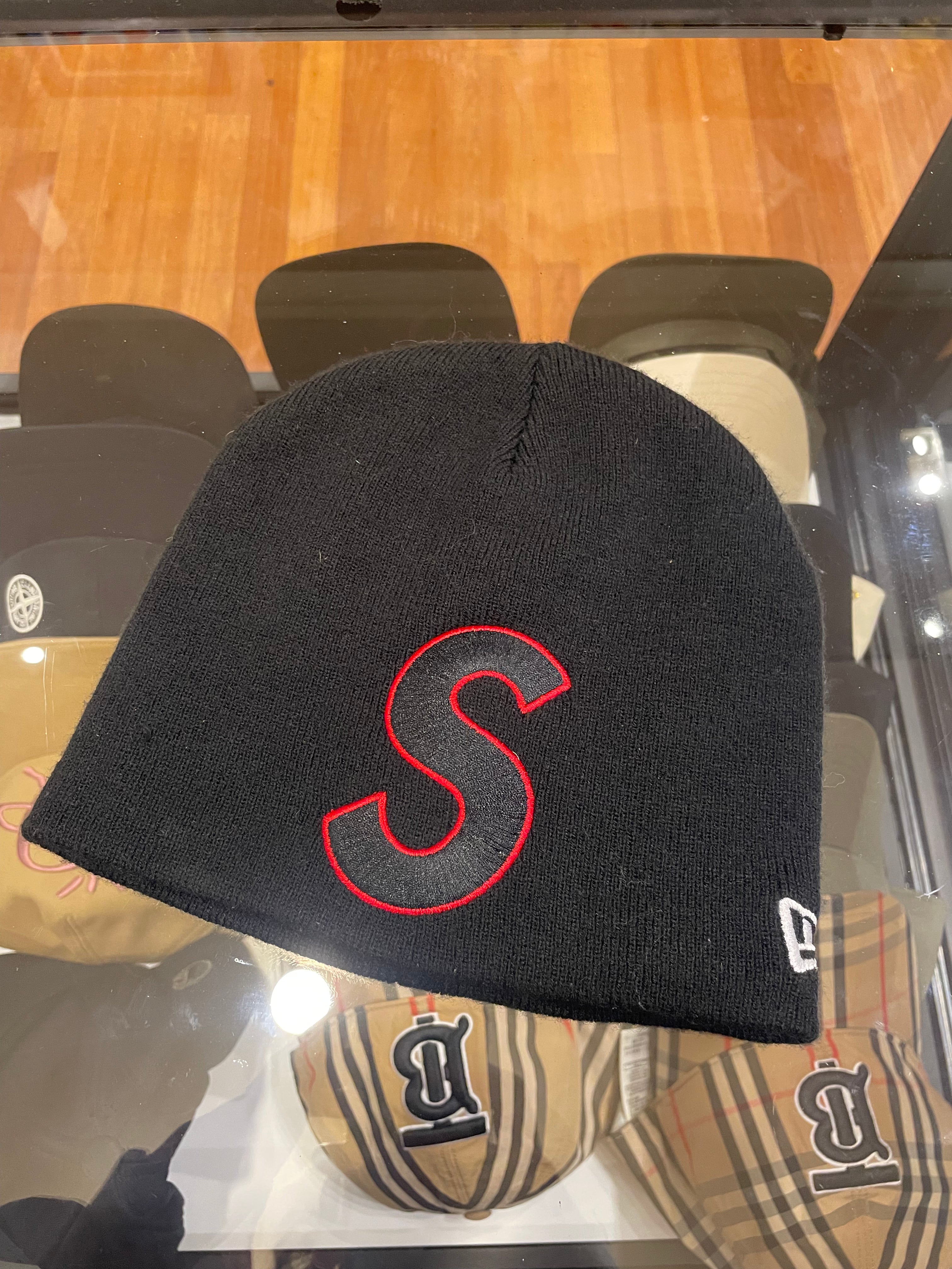 Supreme x New Era SS23 S Logo Beanie - Black
