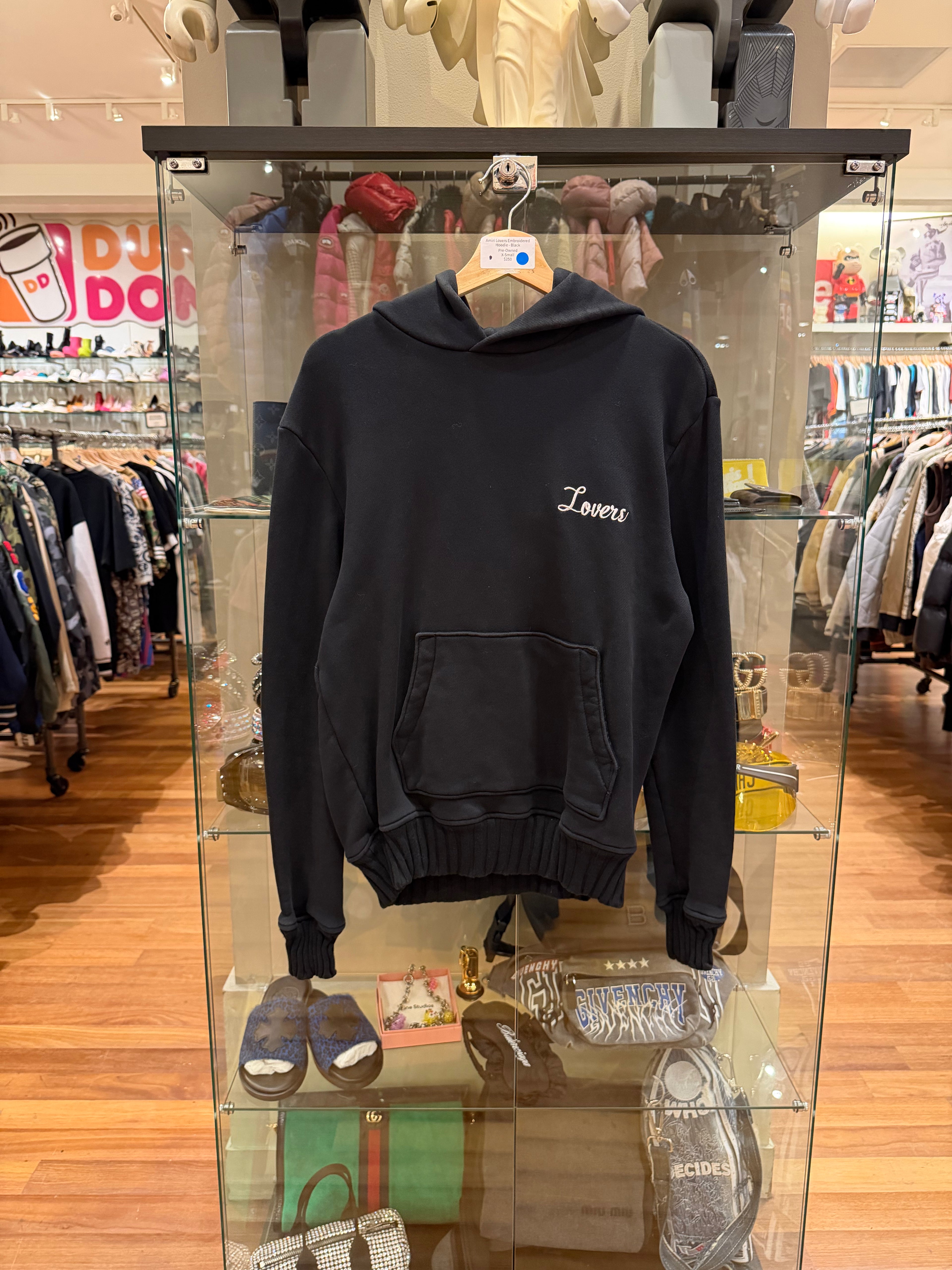 Amiri Lovers Embroidered Hoodie