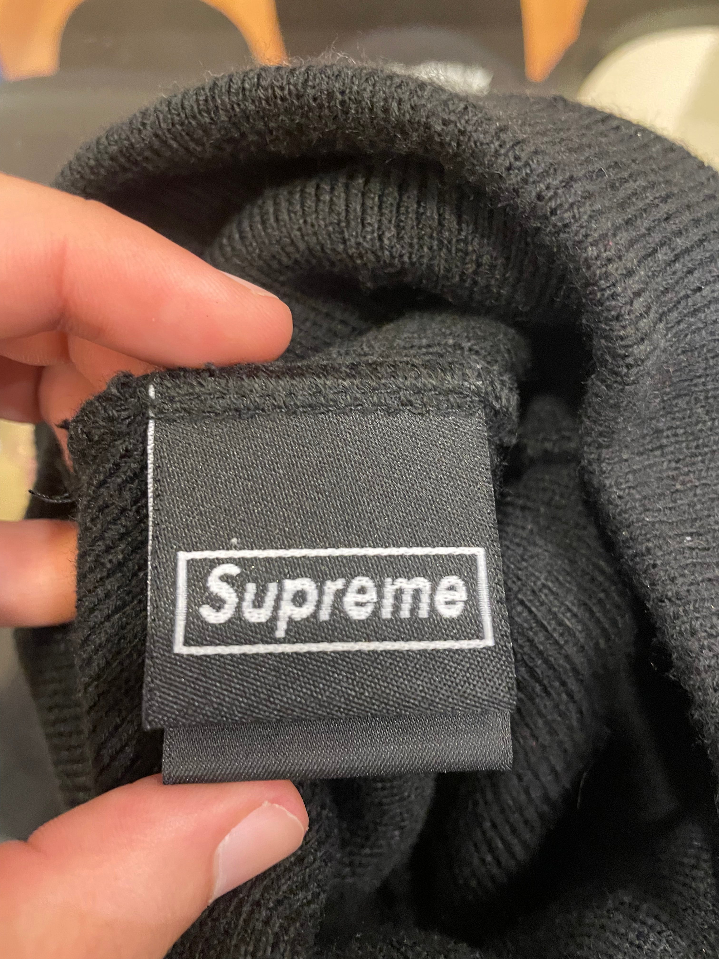 Supreme x New Era SS23 S Logo Beanie - Black