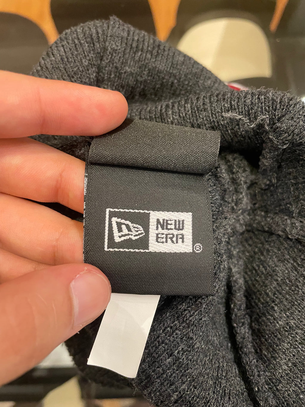 Supreme x New Era FW21 Box Logo Beanie - Charcoal
