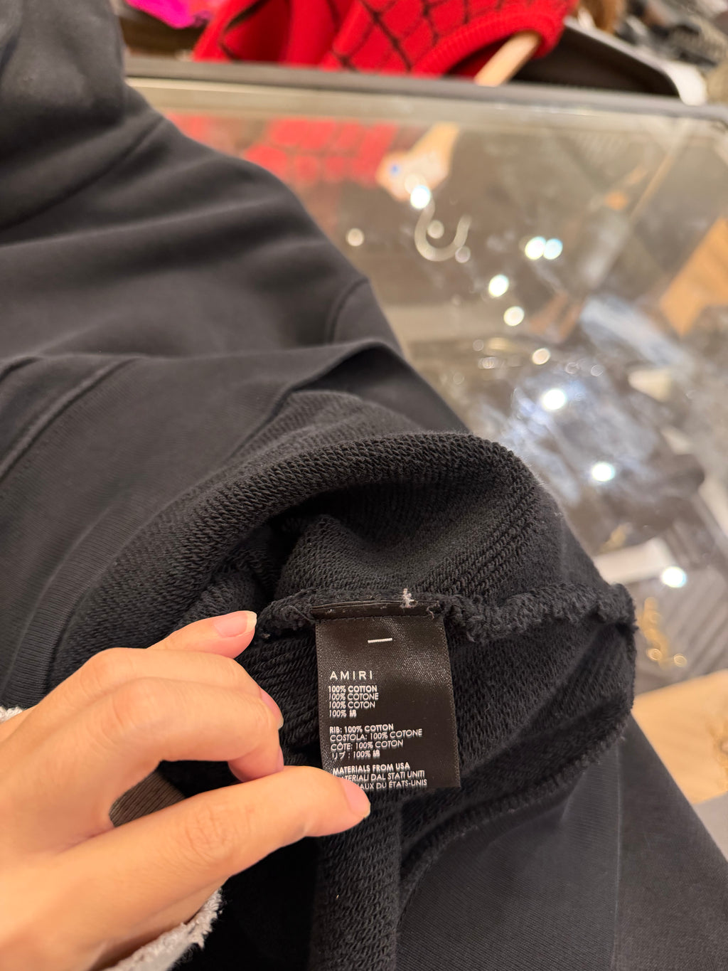 Amiri Core Logo Hoodie -
Black