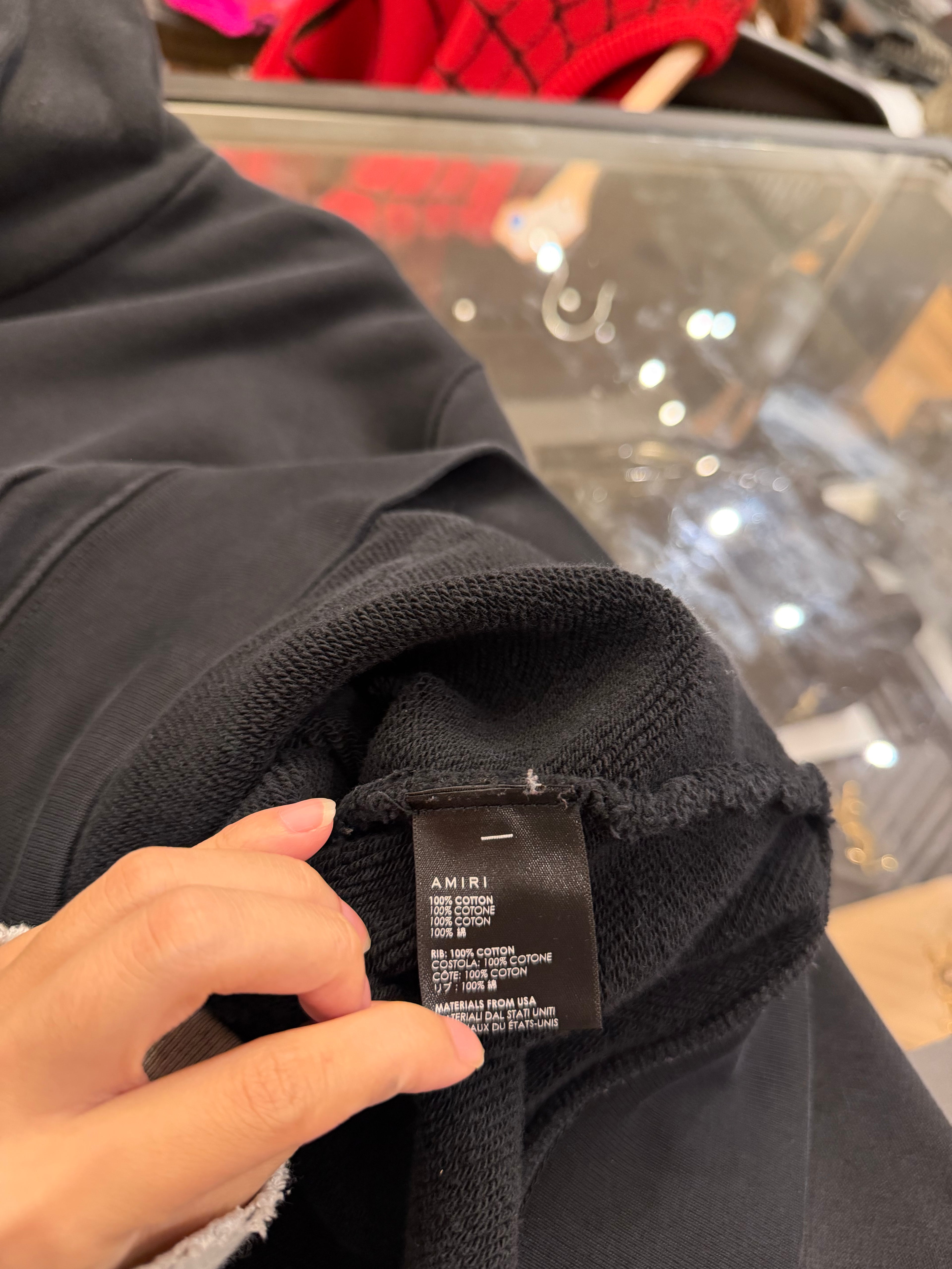 Amiri Core Logo Hoodie -
Black