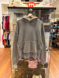 Amiri Rhinestone Hoodie - Washed Grey
