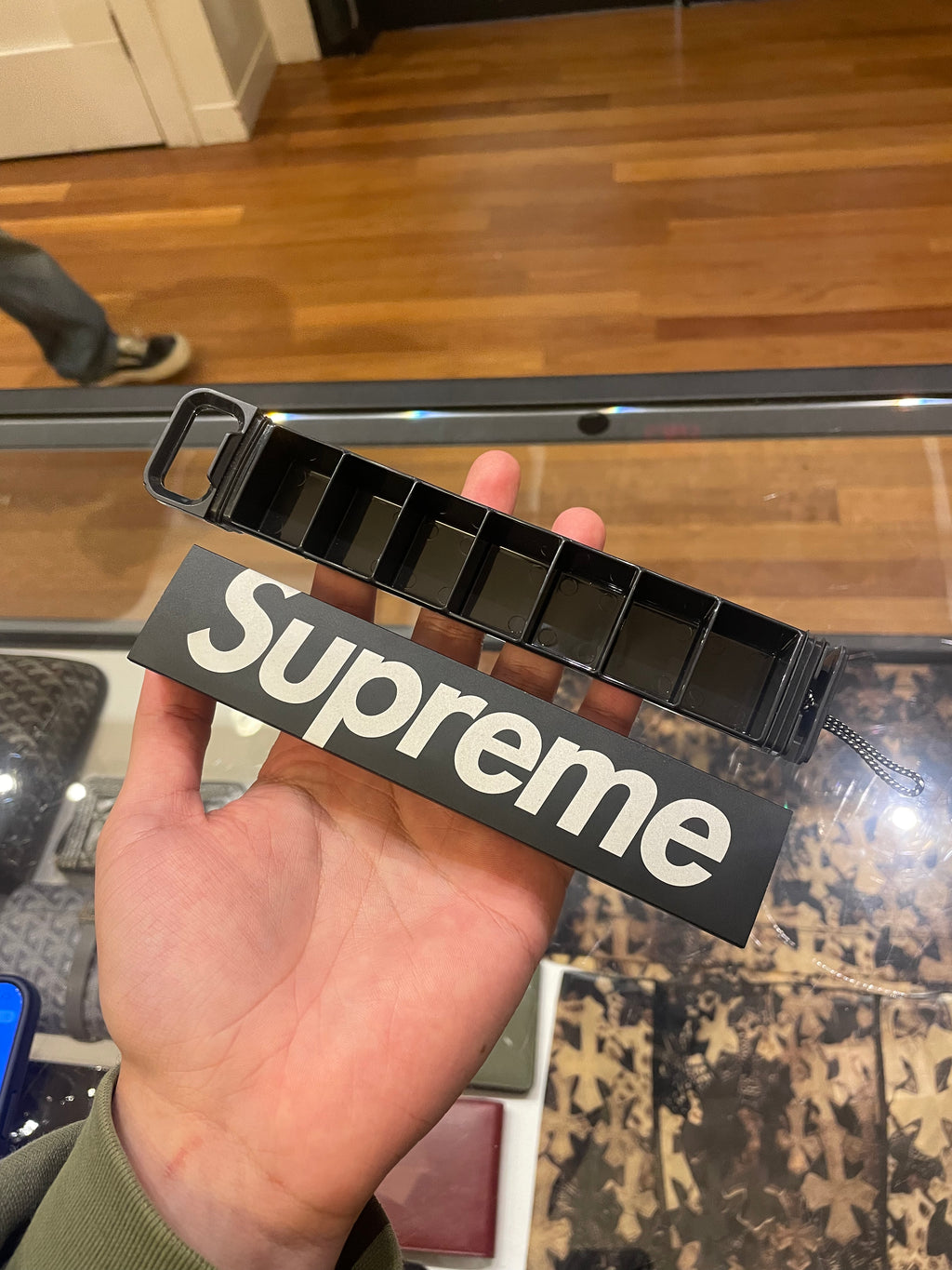 Supreme x Matador FW24 Waterproof Pill Case- Black